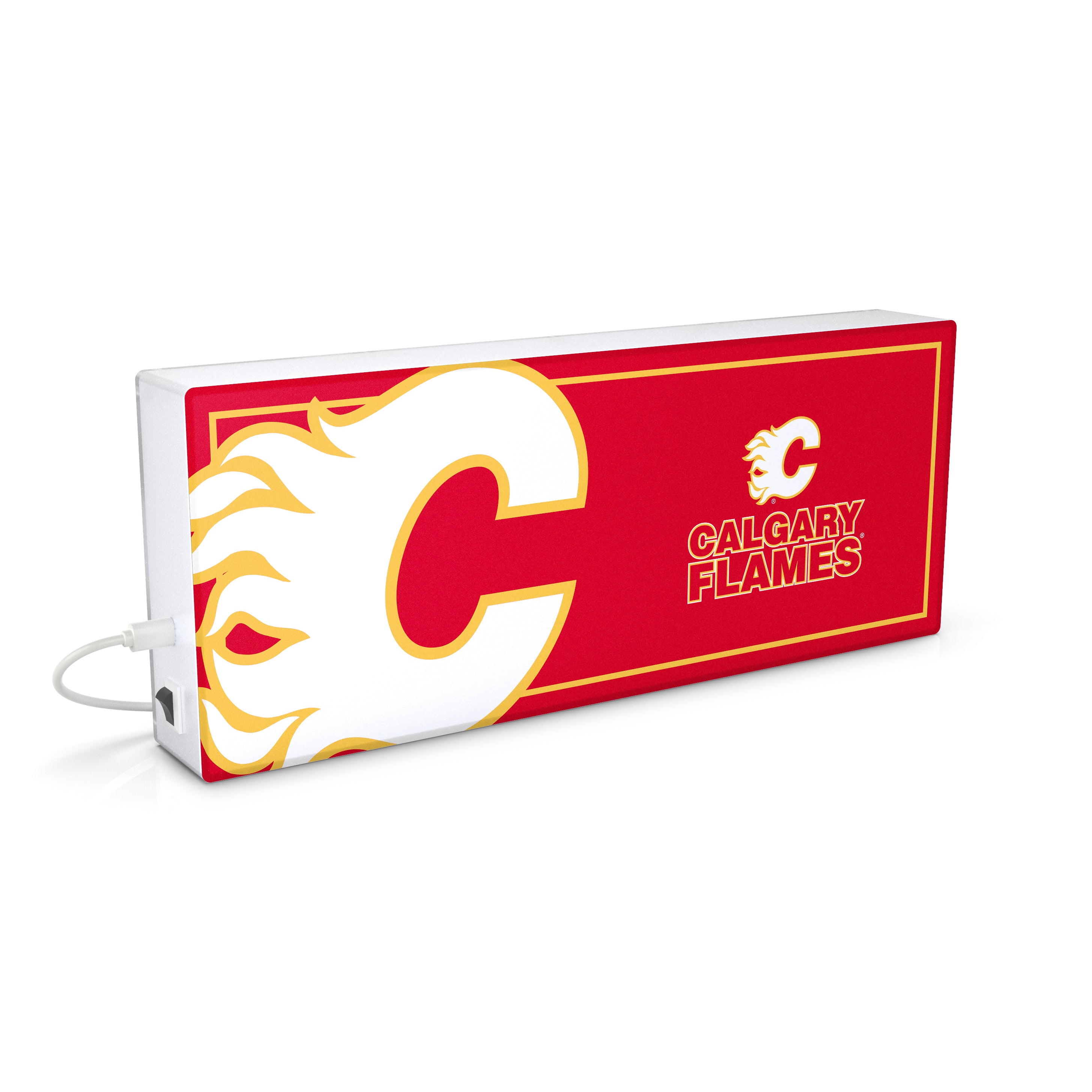 Calgary Flames NHL LED Ambience Light Box