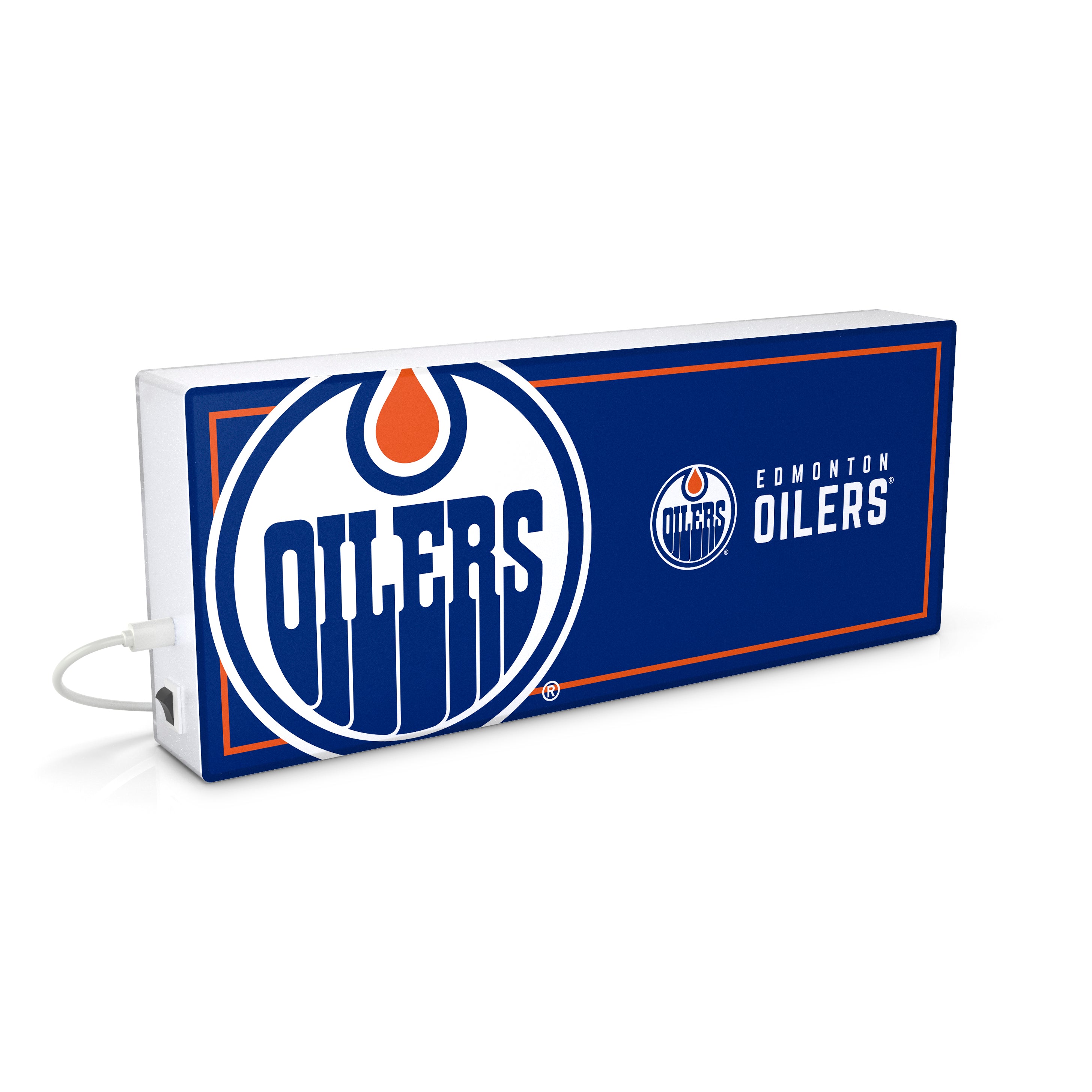 Edmonton Oilers NHL LED Ambience Light Box