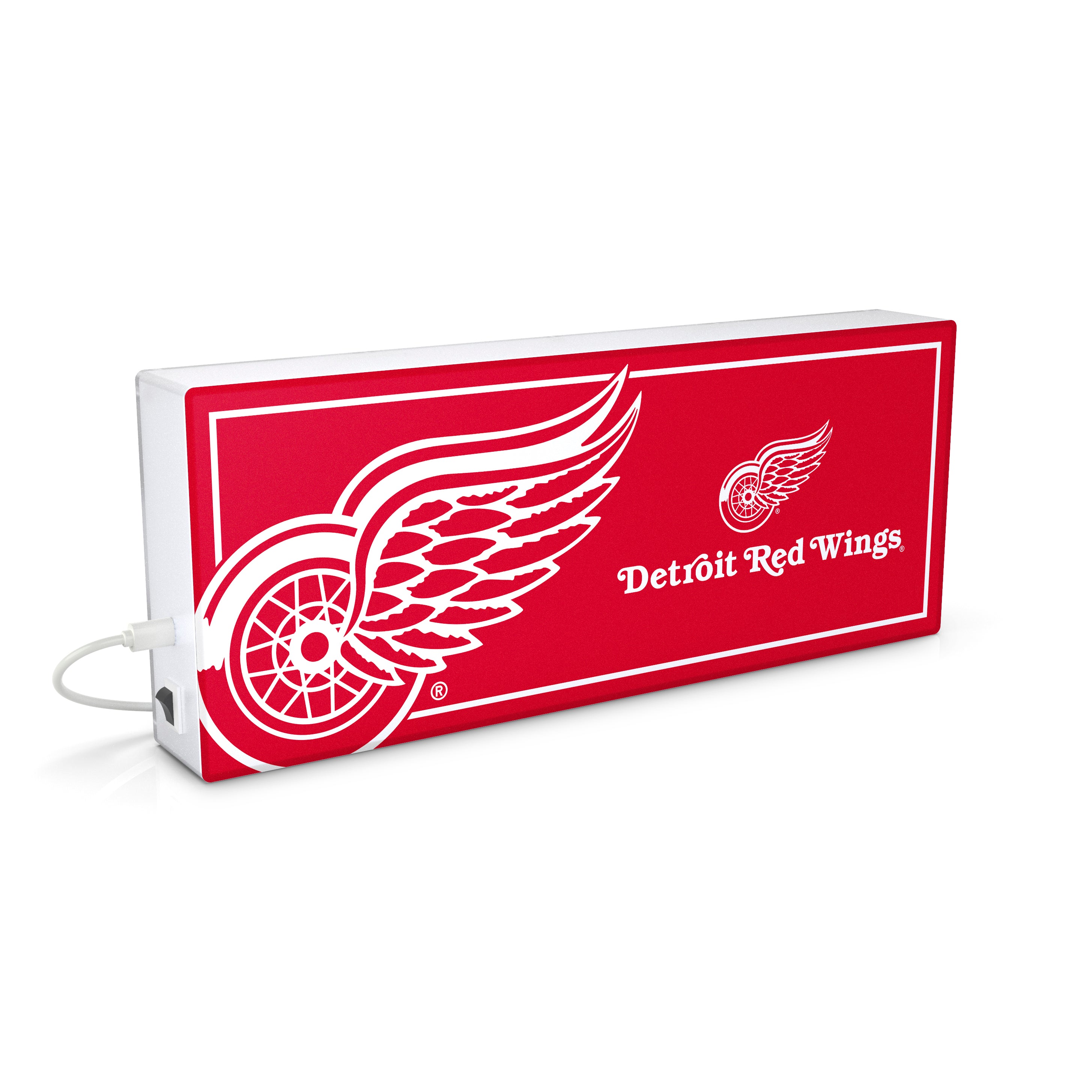 Detroit Red Wings NHL LED Ambience Light Box