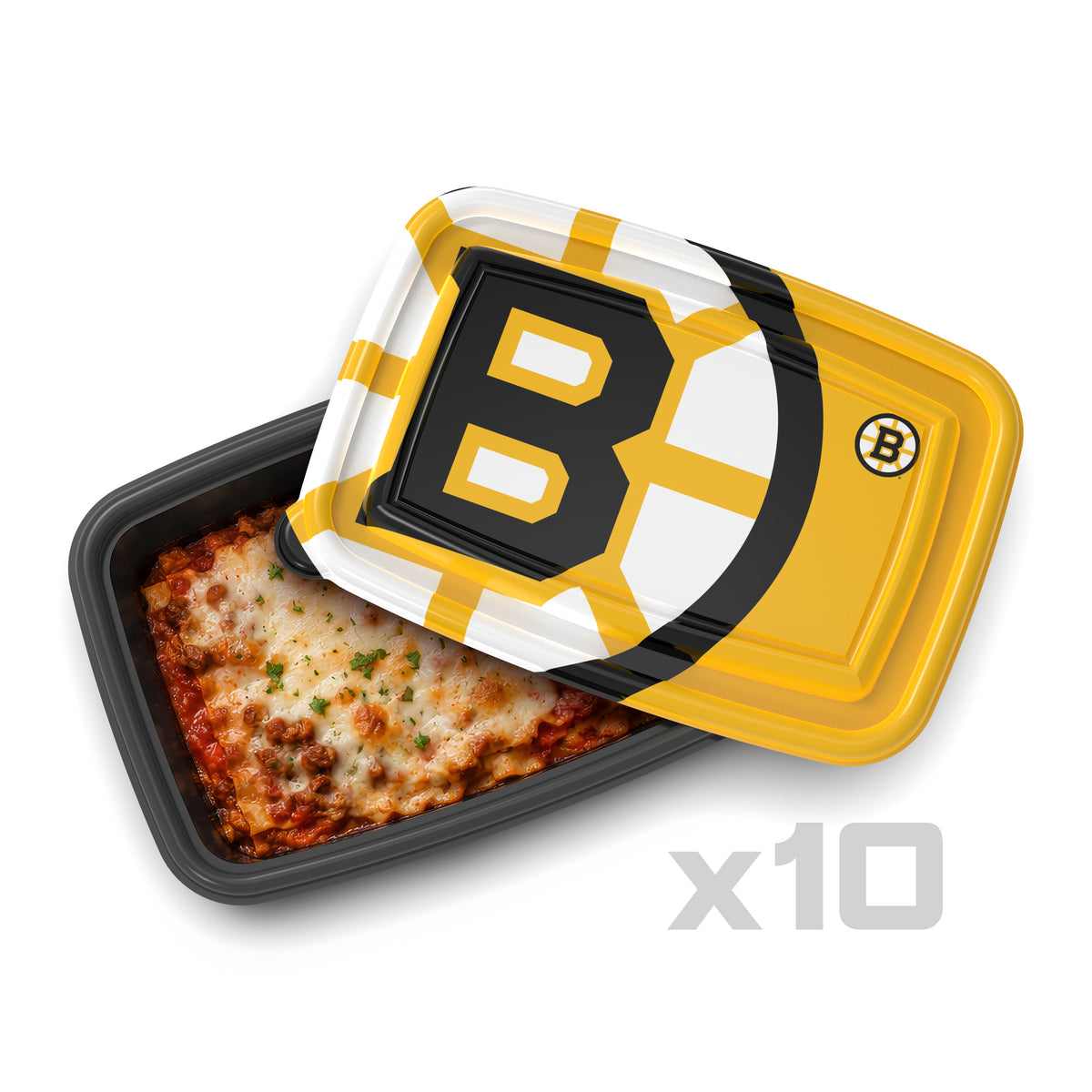 SOAR NHL Meal Prep Container- 20 piece- Boston Bruins