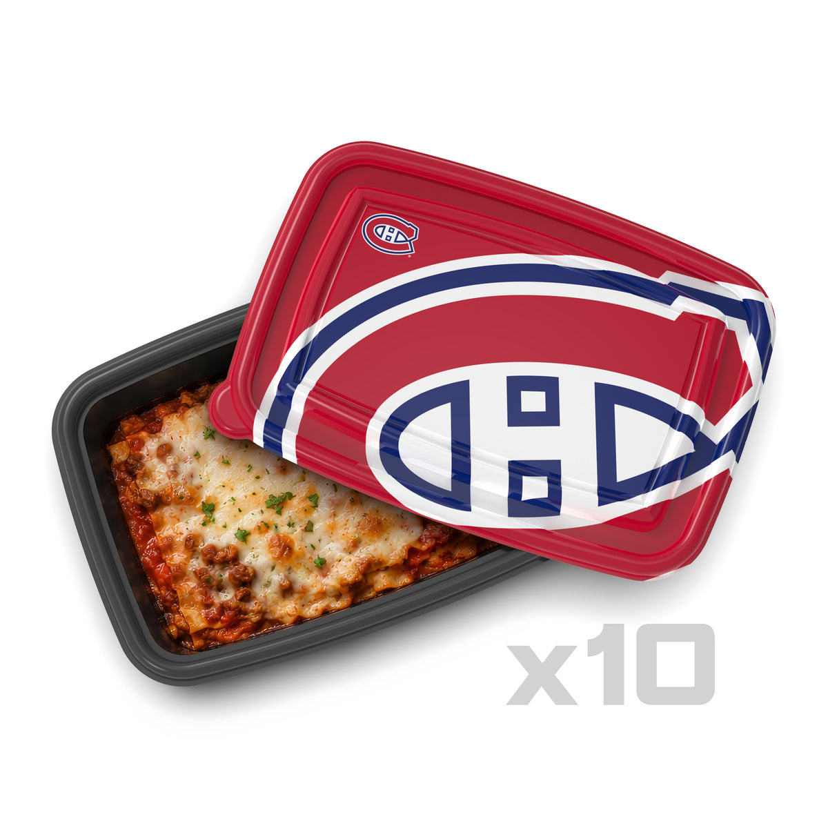 SOAR NHL Meal Prep Container- 20 piece- Montreal Canadiens