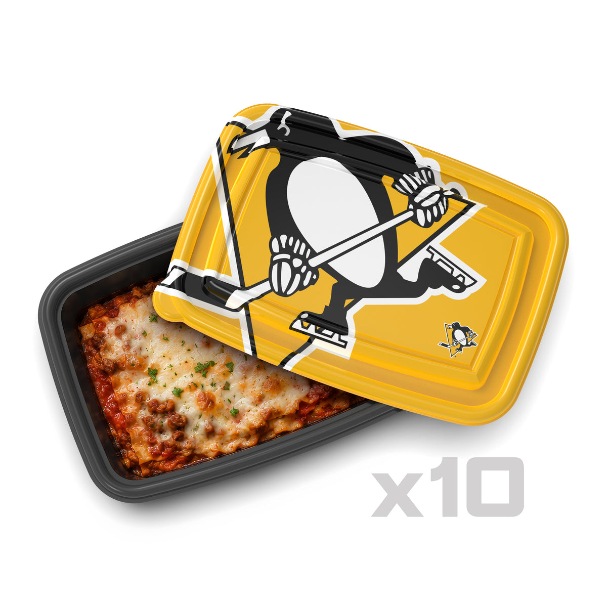 SOAR NHL Meal Prep Container- 20 piece- Pittsburgh Penguins
