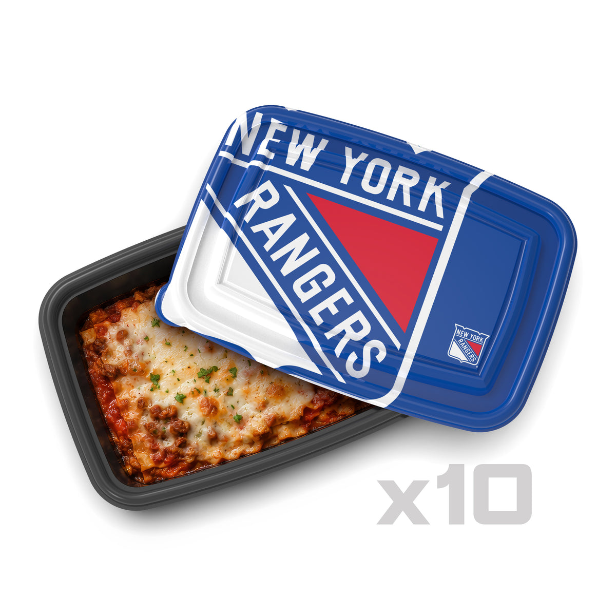 SOAR NHL Meal Prep Container- 20 piece- New York Rangers