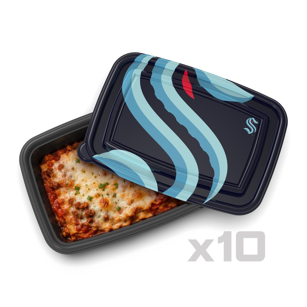 SOAR NHL Meal Prep Container- 20 piece- Seattle Kraken