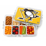 SOAR NHL Snackle Box- 8 Compartments- Pittsburgh Penguins