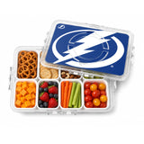 SOAR NHL Snackle Box- 8 Compartments- Tampa Bay Lightning