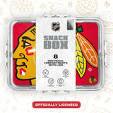 SOAR NHL Snackle Box- 8 Compartments- Calgary Flames