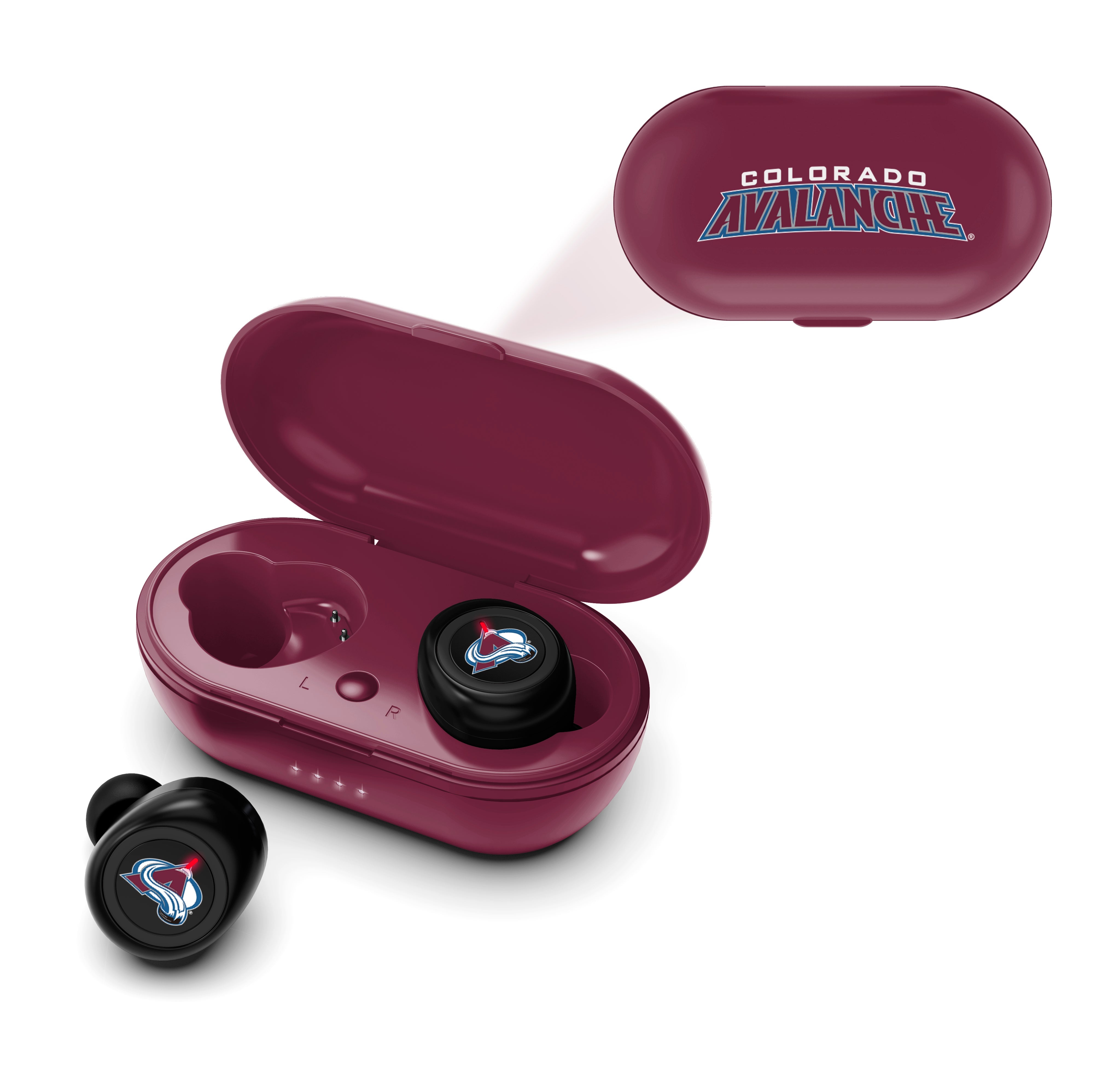 Colorado Avalanche NHL True Wireless Earbuds