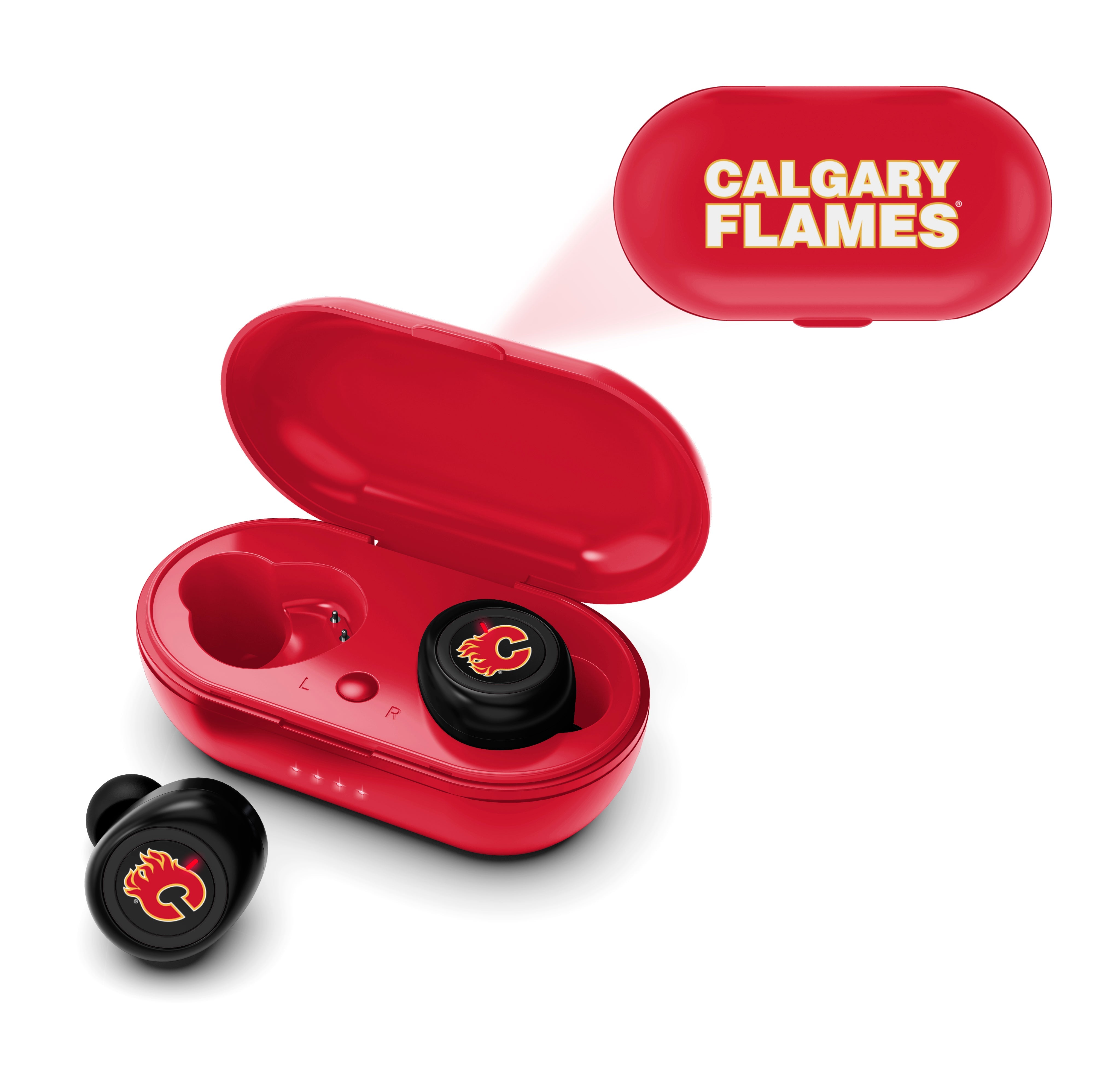 Calgary Flames NHL True Wireless Earbuds