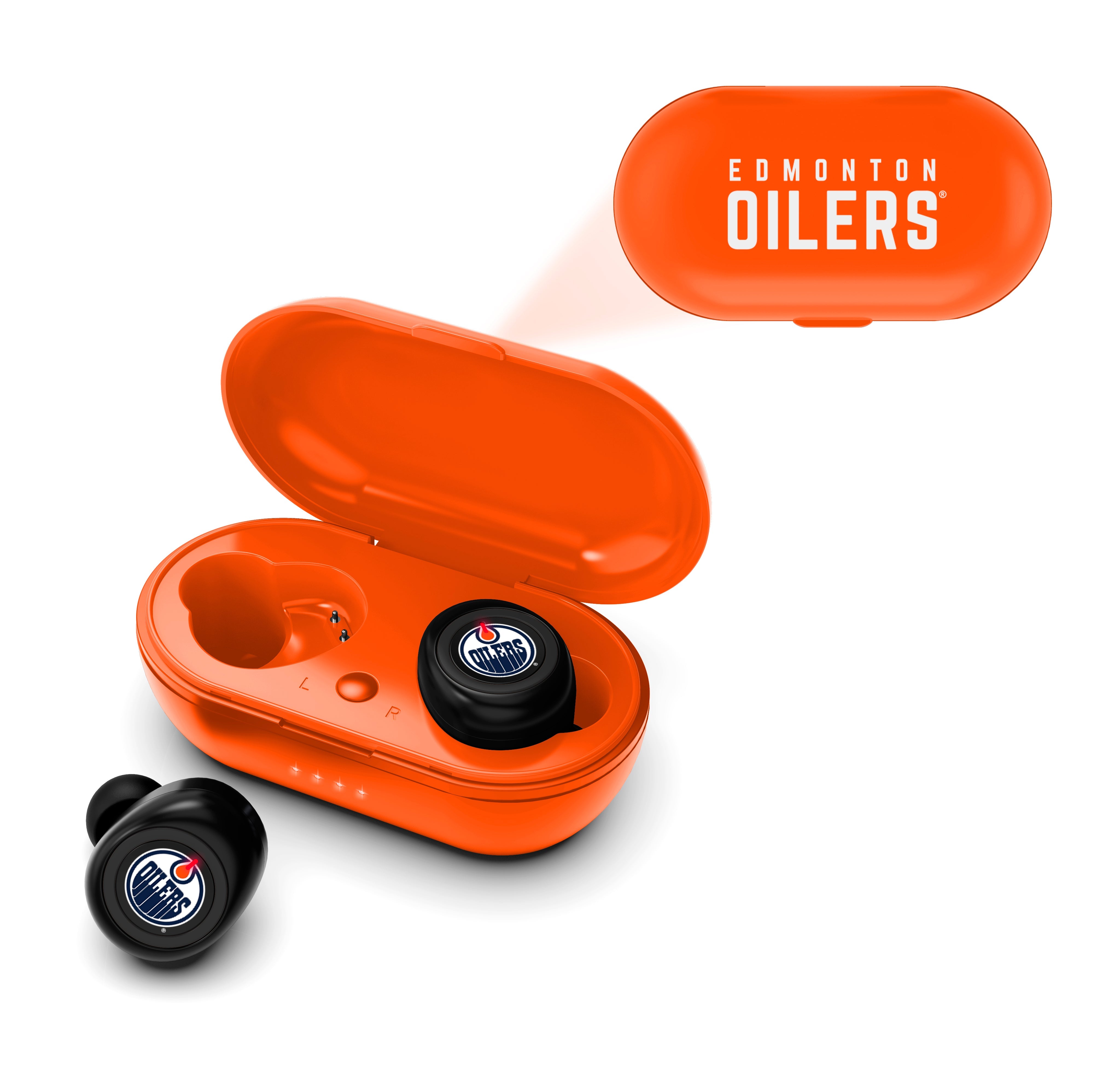 Edmonton Oilers NHL True Wireless Earbuds