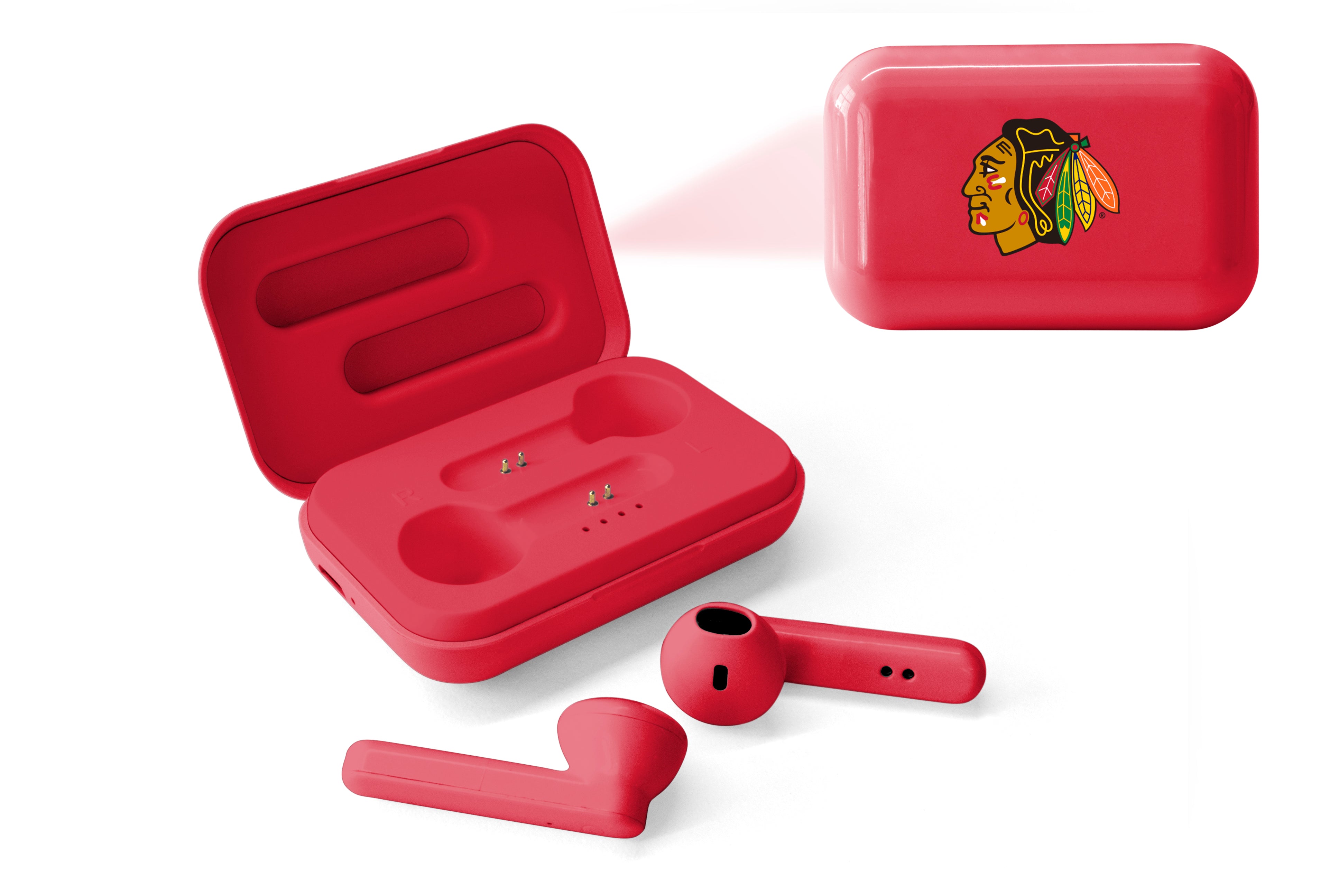 Chicago Blackhawks NHL True Wireless Earbuds