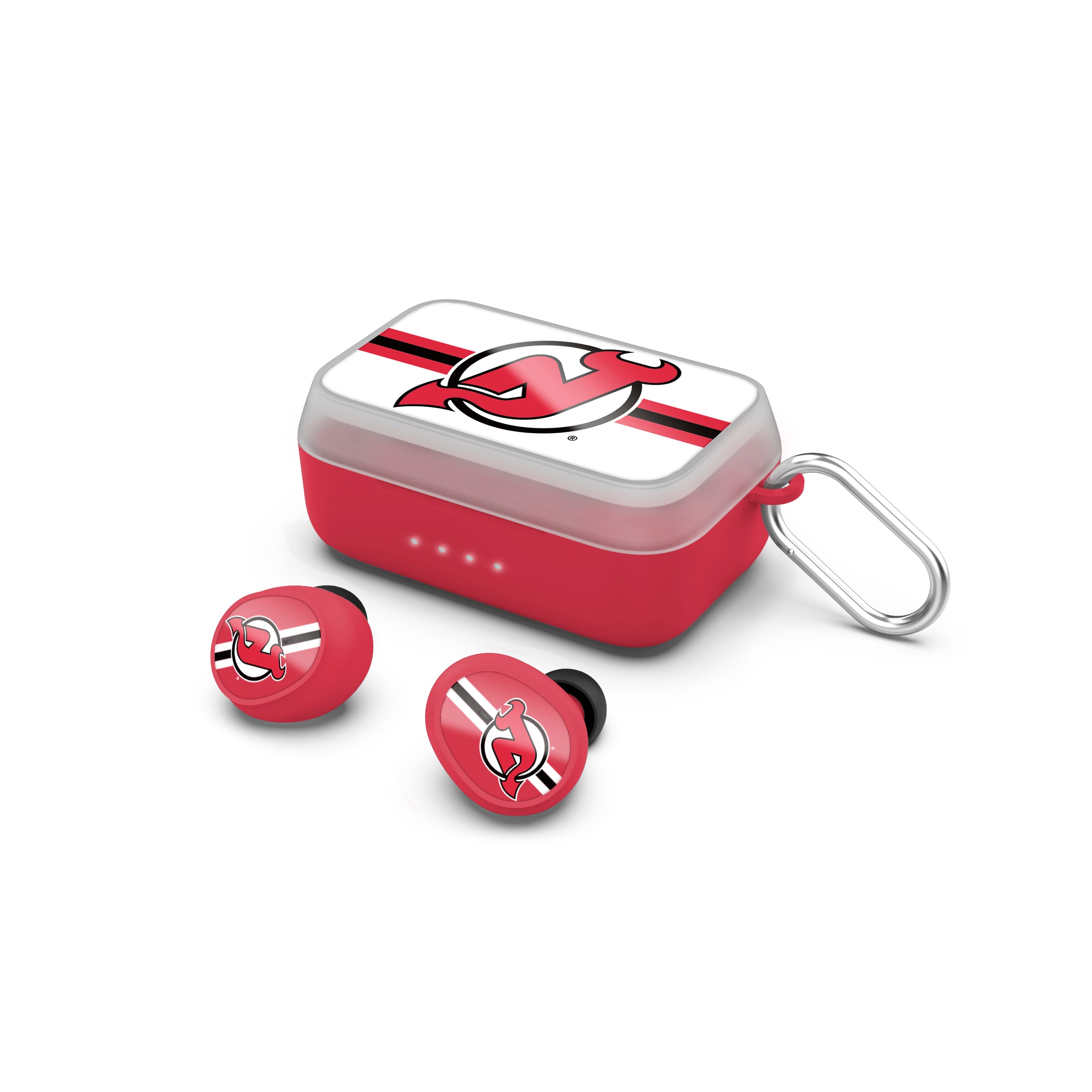 New Jersey Devils NHL Wireless Sports Earbuds