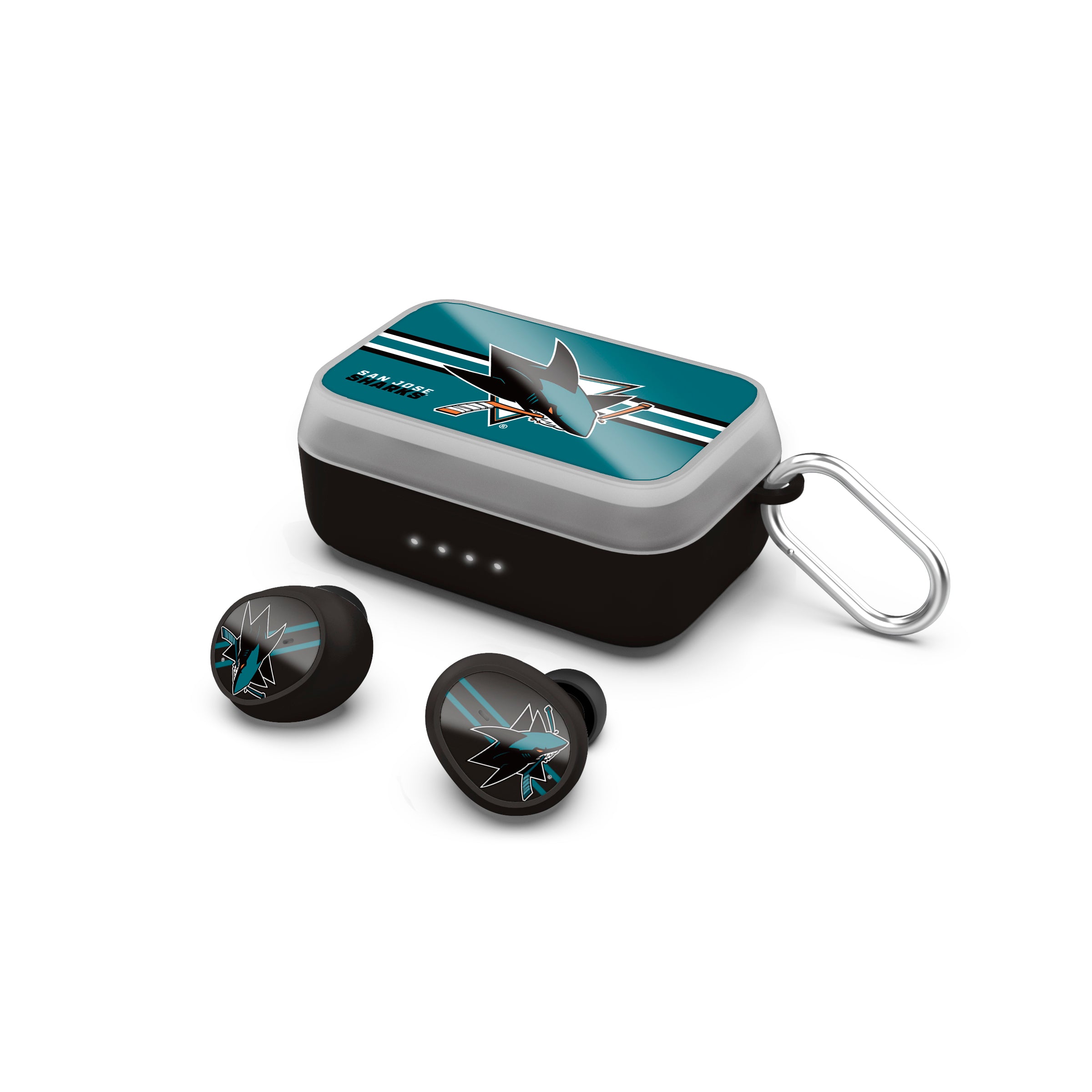 San Jose Sharks NHL Wireless Sports Earbuds