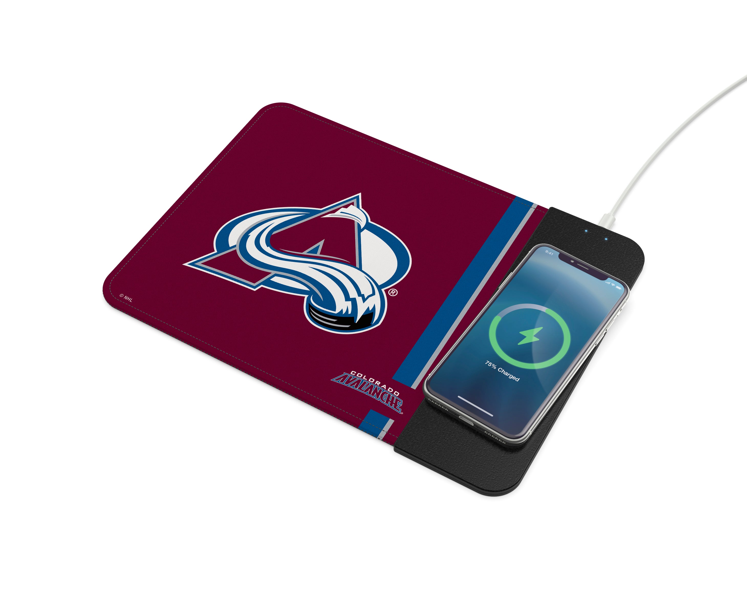 NHL Wireless Charging Mousepad