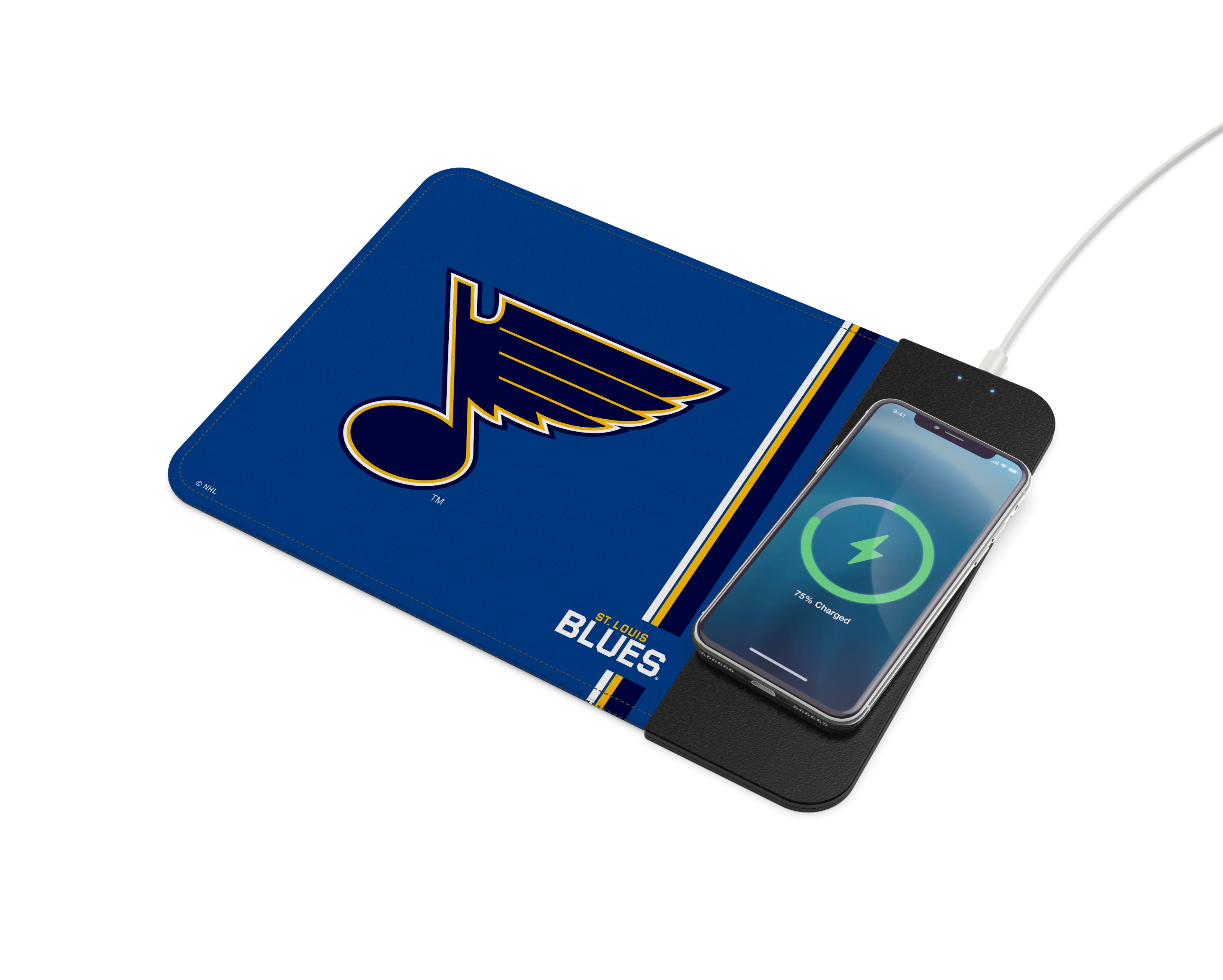 St. Louis Blues NHL Wireless Charging Mousepad