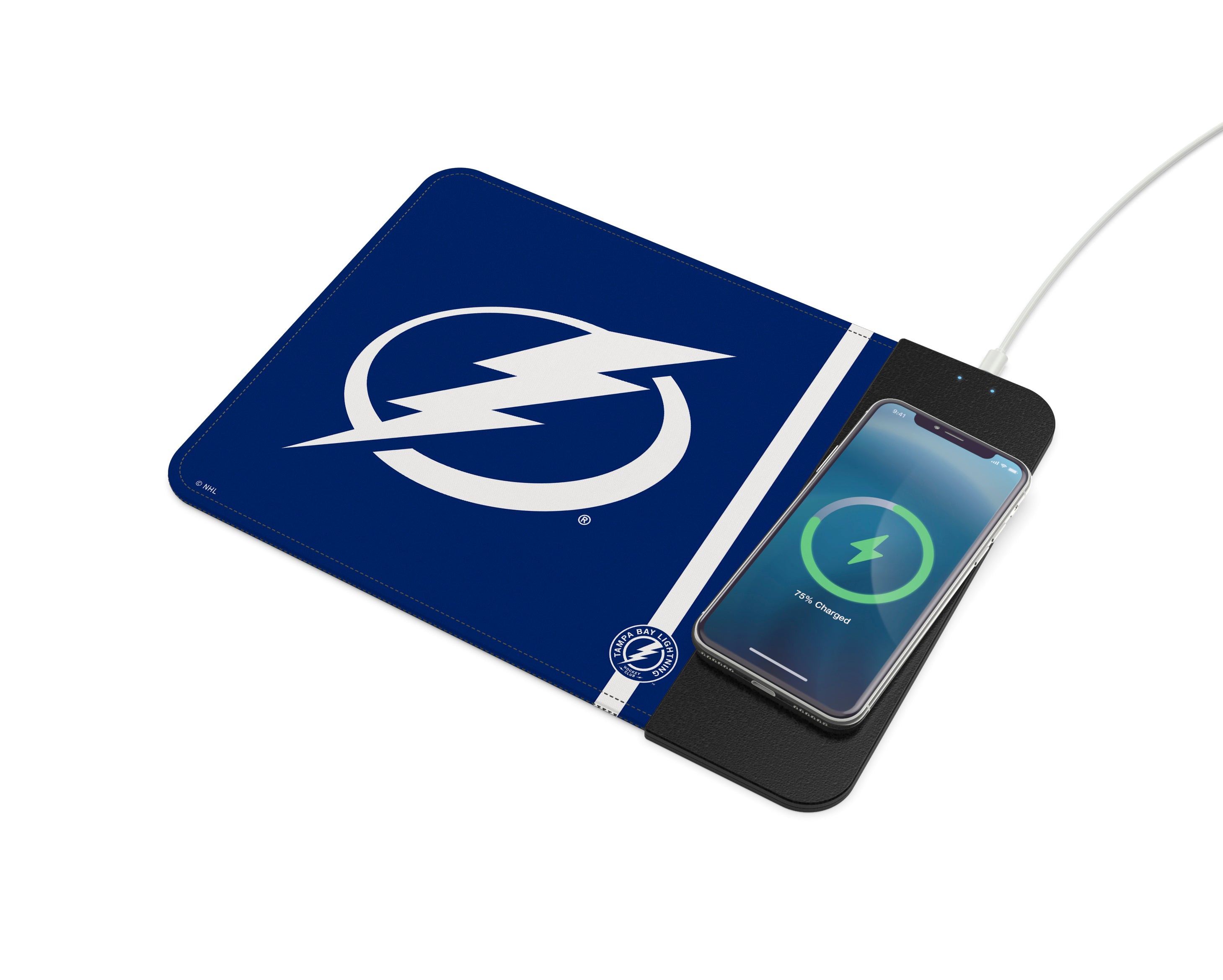 Tampa Bay Lightning NHL Wireless Charging Mousepad