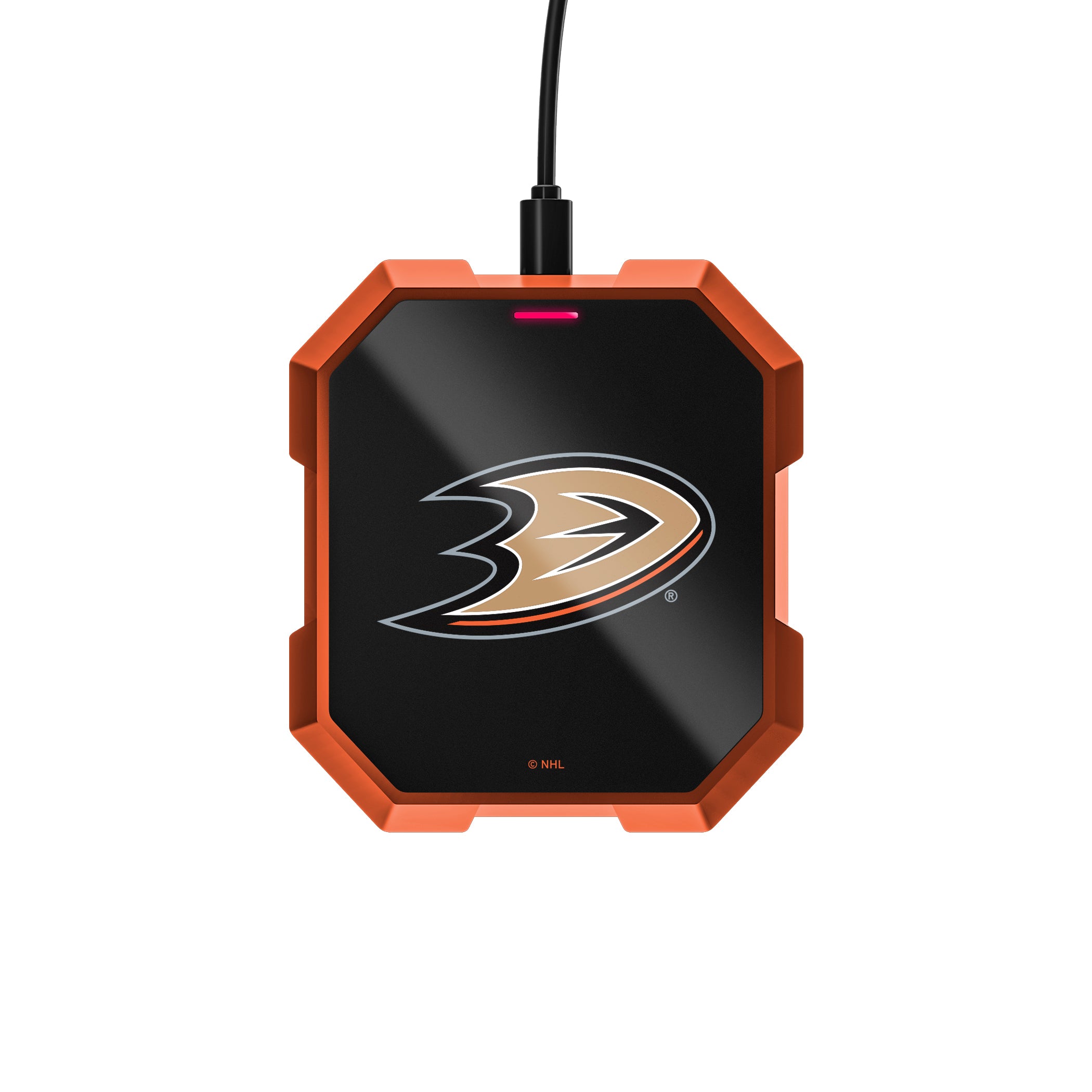 Anaheim Ducks NHL Wireless Charging Pad