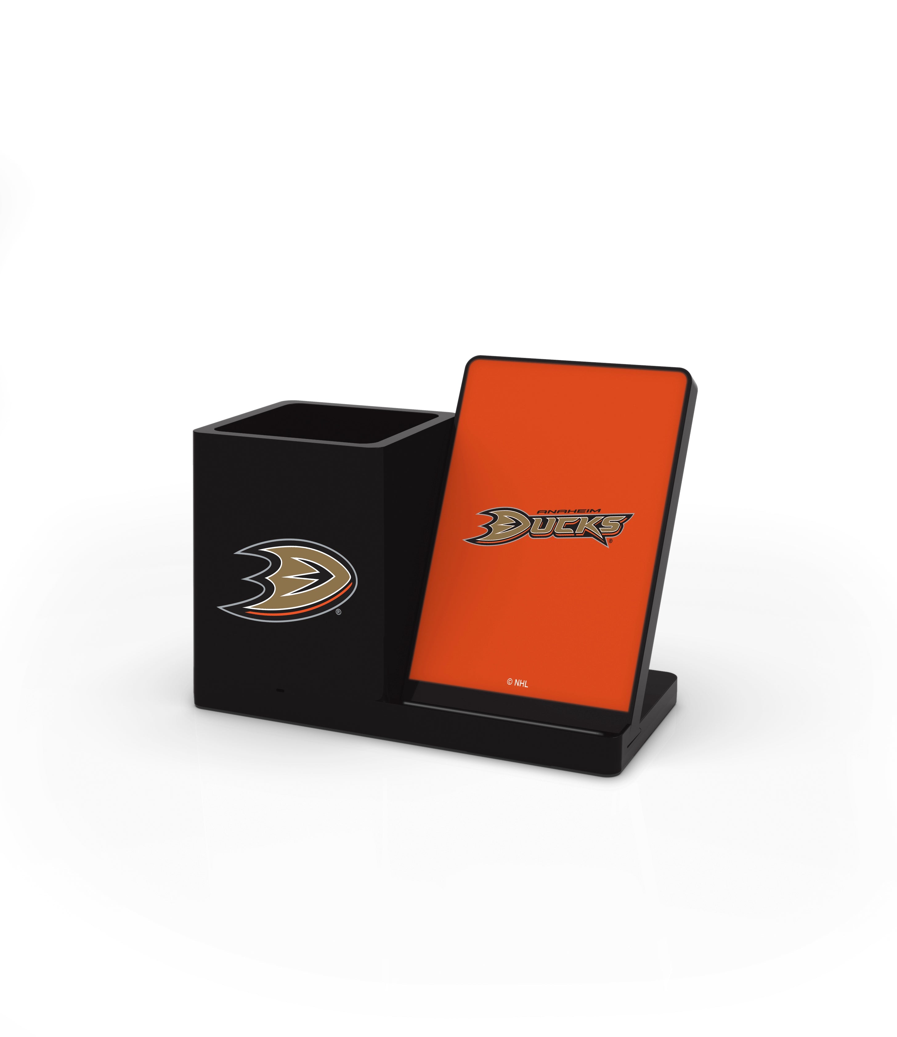 Anaheim Ducks NHL Wireless Charging Pen Cup