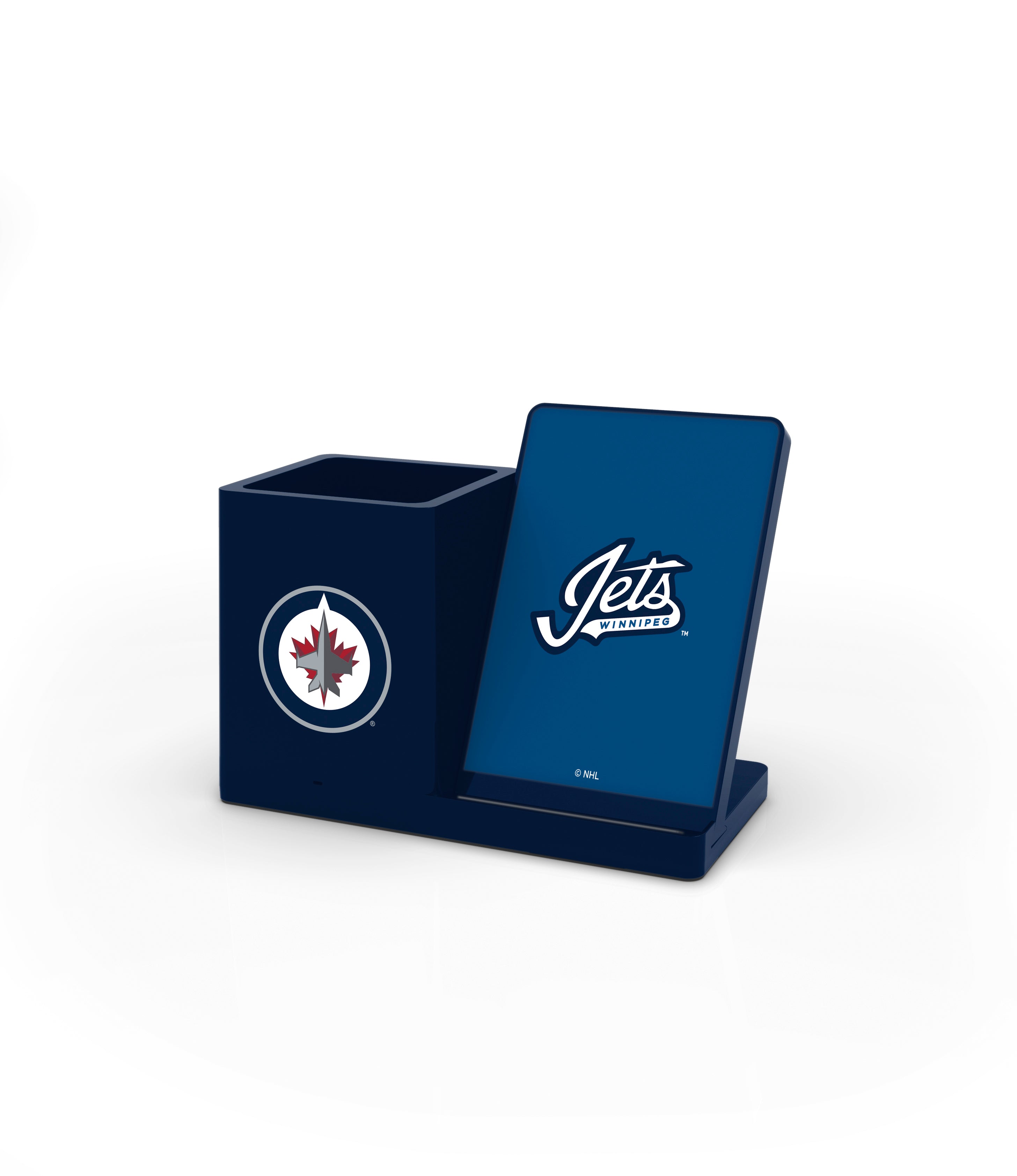 Winnipeg Jets NHL Wireless Charging Pen Cup