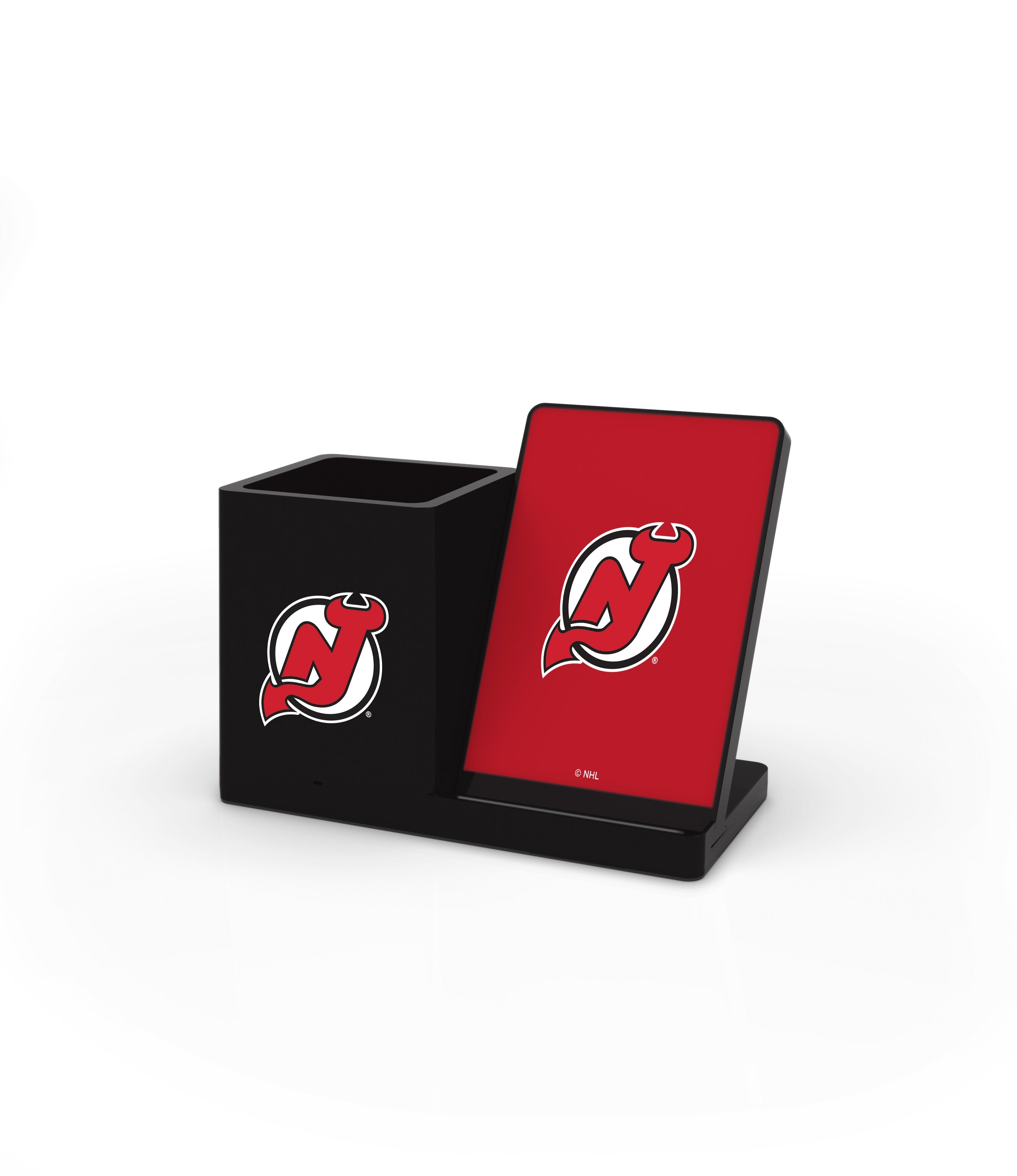 New Jersey Devils NHL Wireless Charging Pen Cup