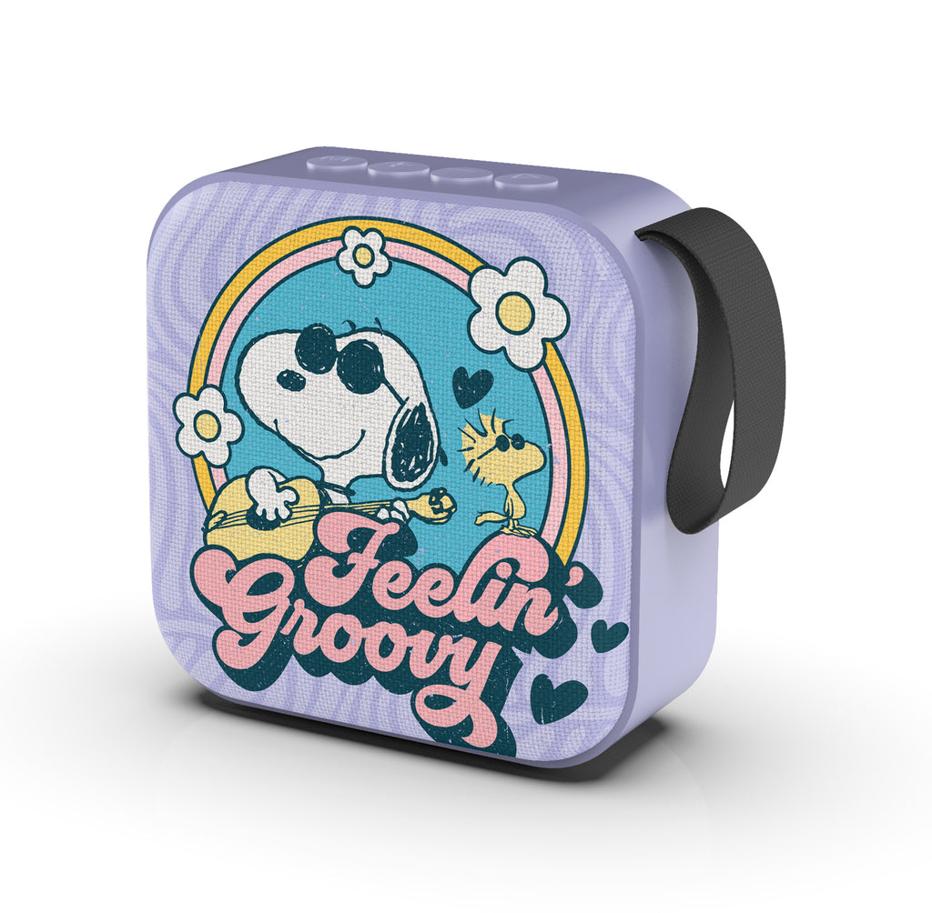 Peanuts Groovy Vibes Mini Bluetooth Speaker