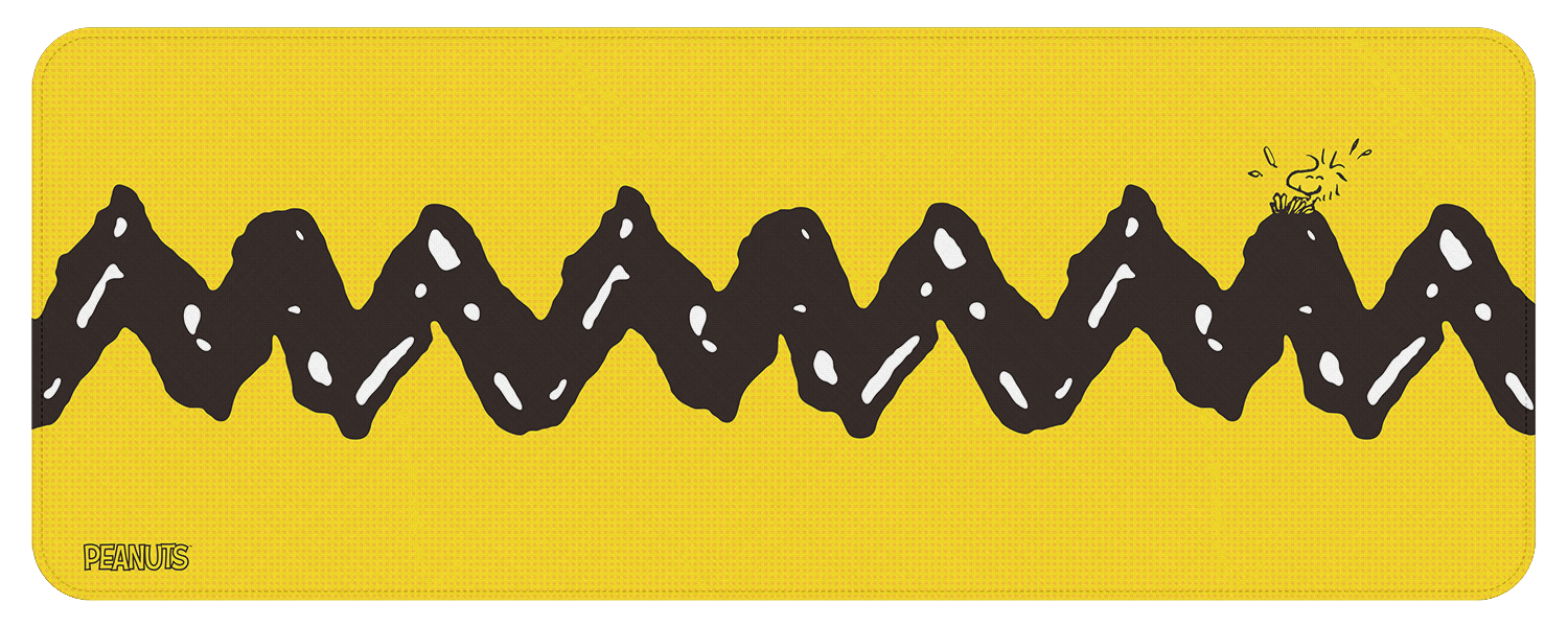 PNTS DMAT DeskMat BasicStripe peanuts basic charlie brown desk mat