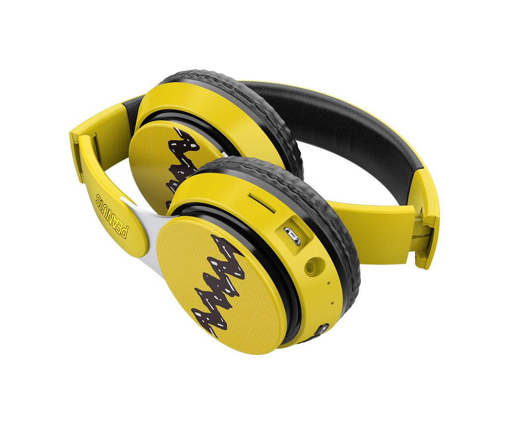 Peanuts Basic Charlie Brown Wireless Bluetooth Headphones