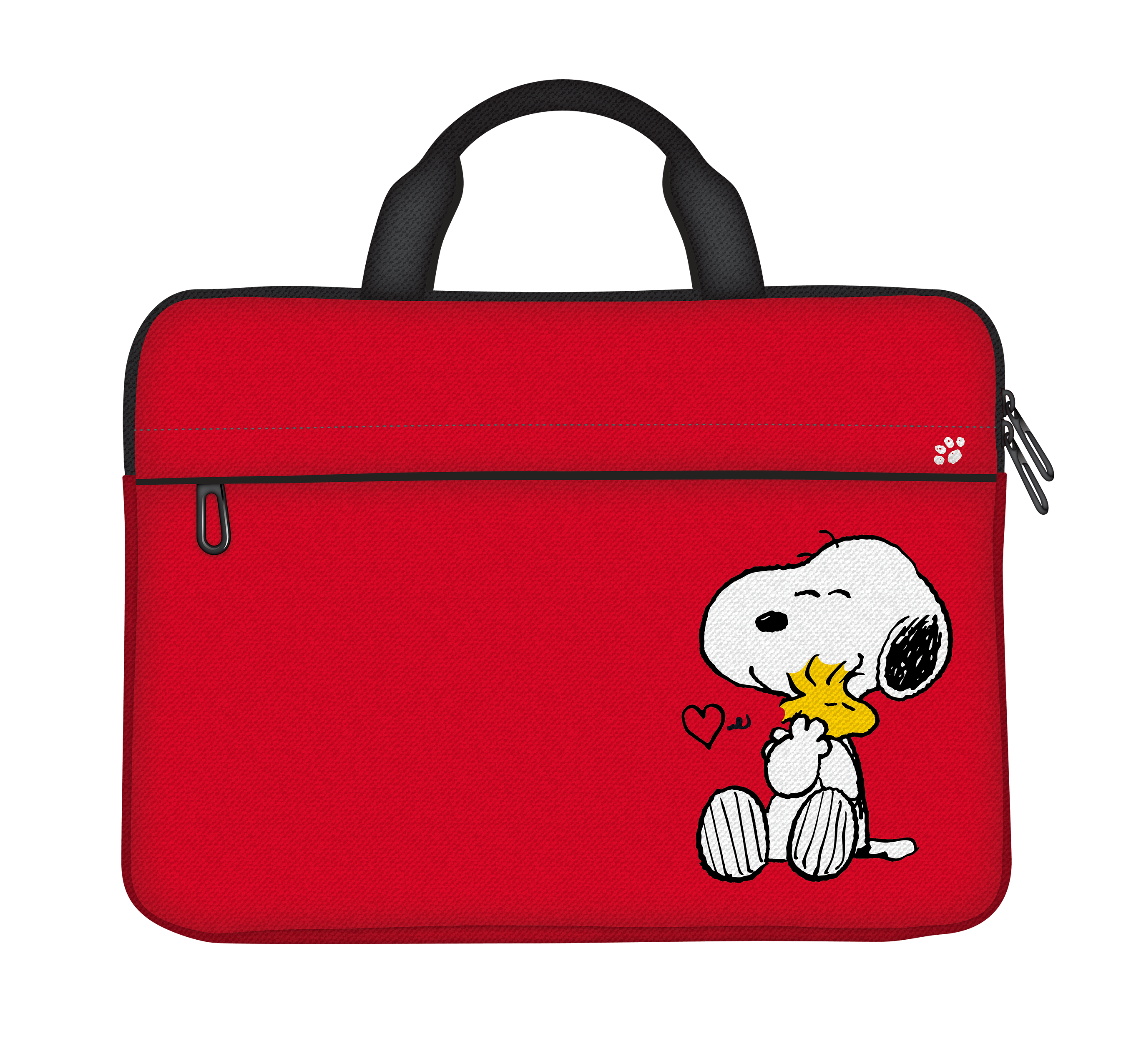 Peanuts Basic Snoopy and Woodstock Laptop Case