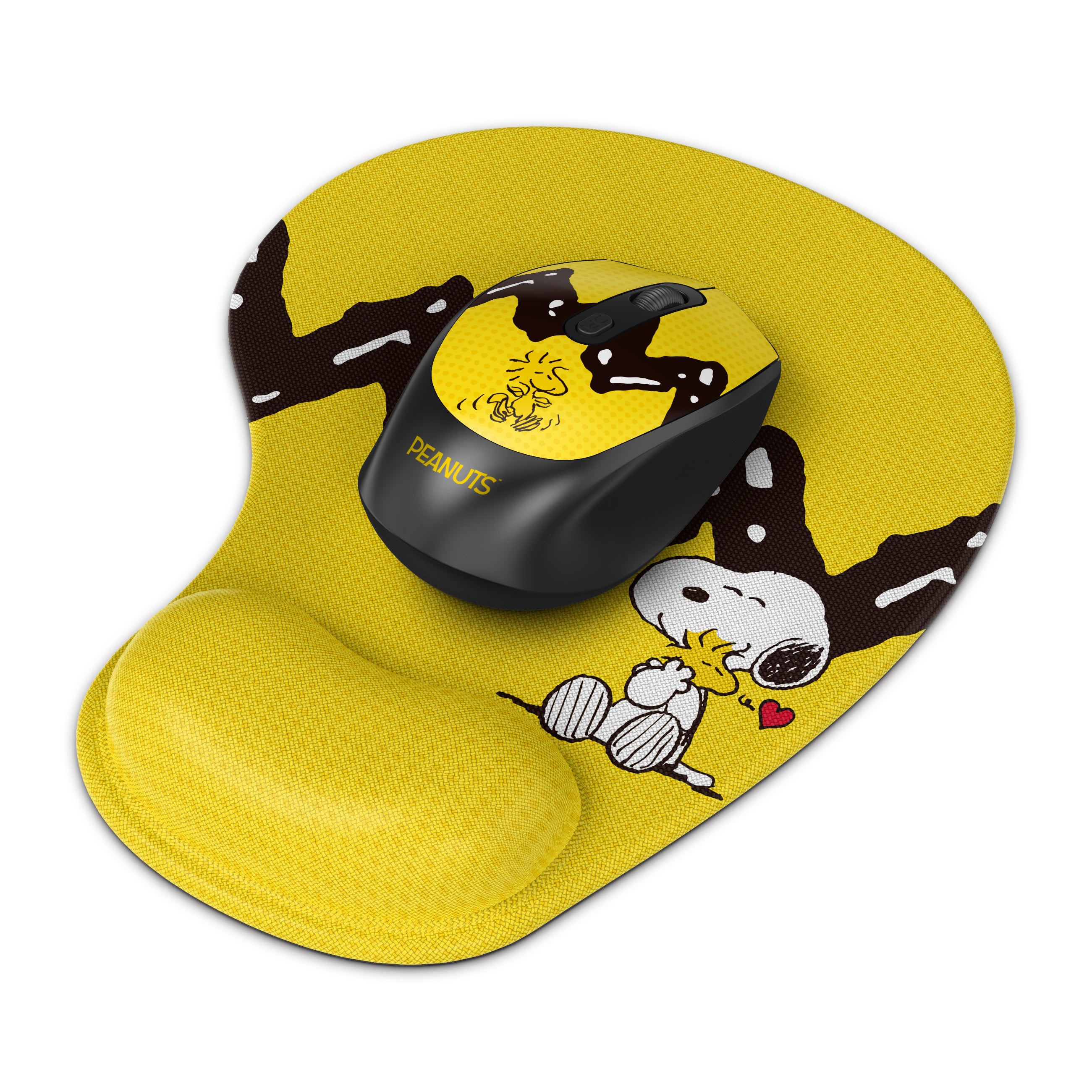 Peanuts Basic Snoopy Mouse and Mousepad Combo