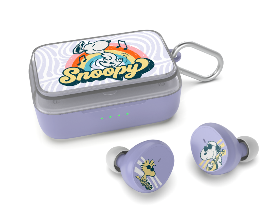 Peanuts Groovy Snoopy True Wireless Bluetooth Earbuds