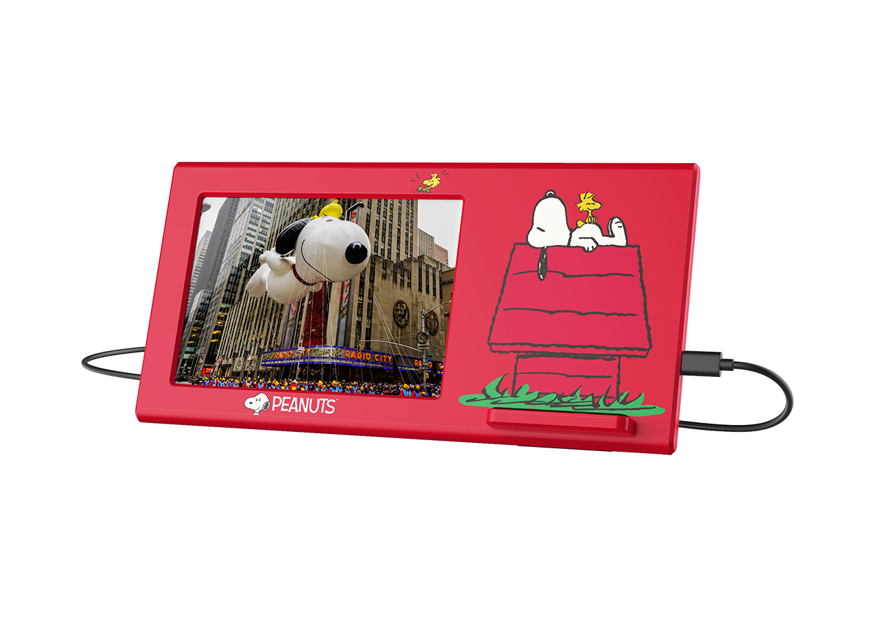 Peanuts Basic Snoopy and Woodstock Wireless Charging Photo Frame