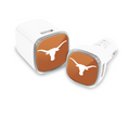 Texas Longhorns Collegiate 2 Pack Car + Wall Chargers