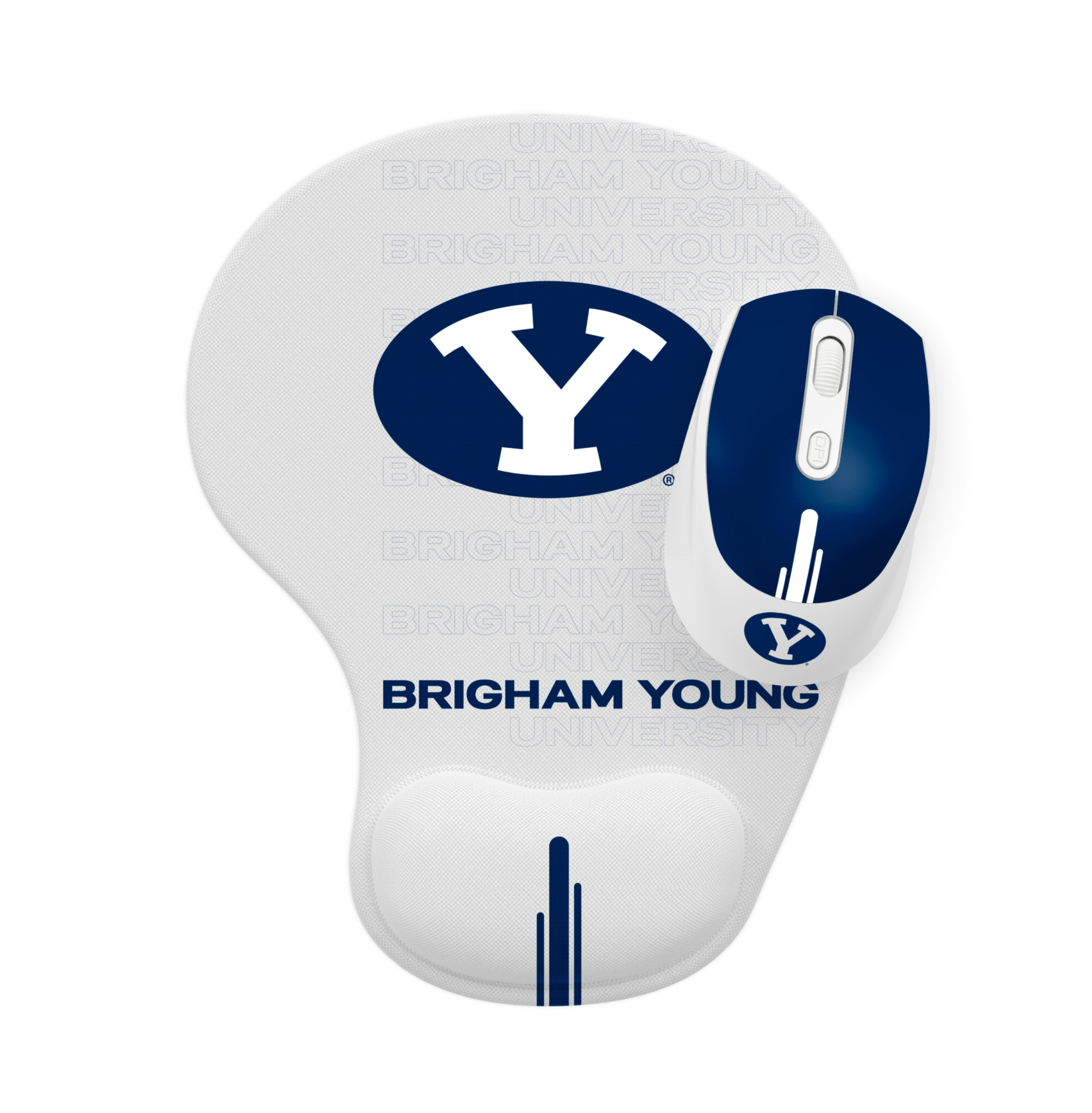 BYU Cougars Collegiate Mouse + Mousepad