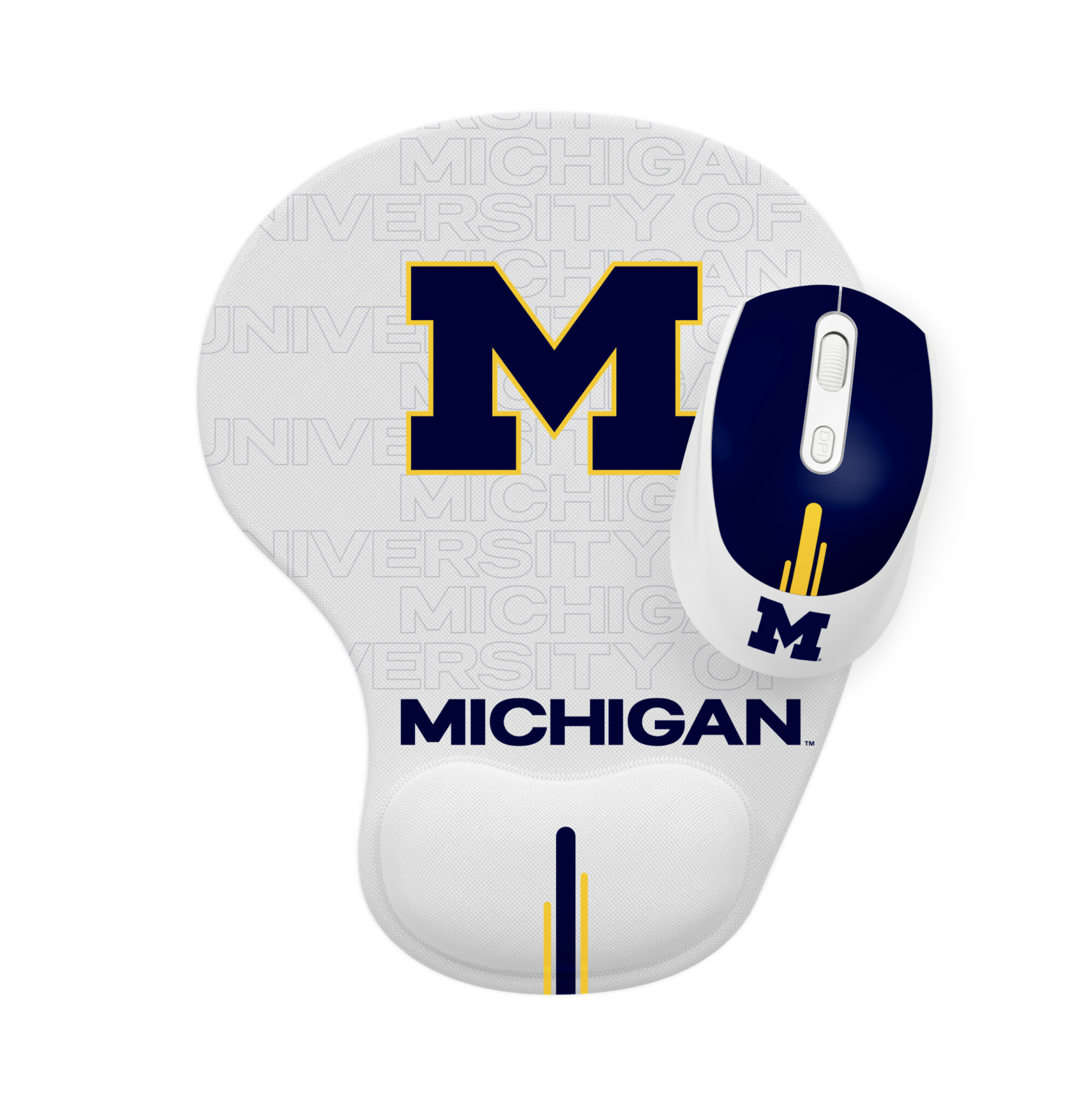 Michigan Wolverines Collegiate Mouse + Mousepad