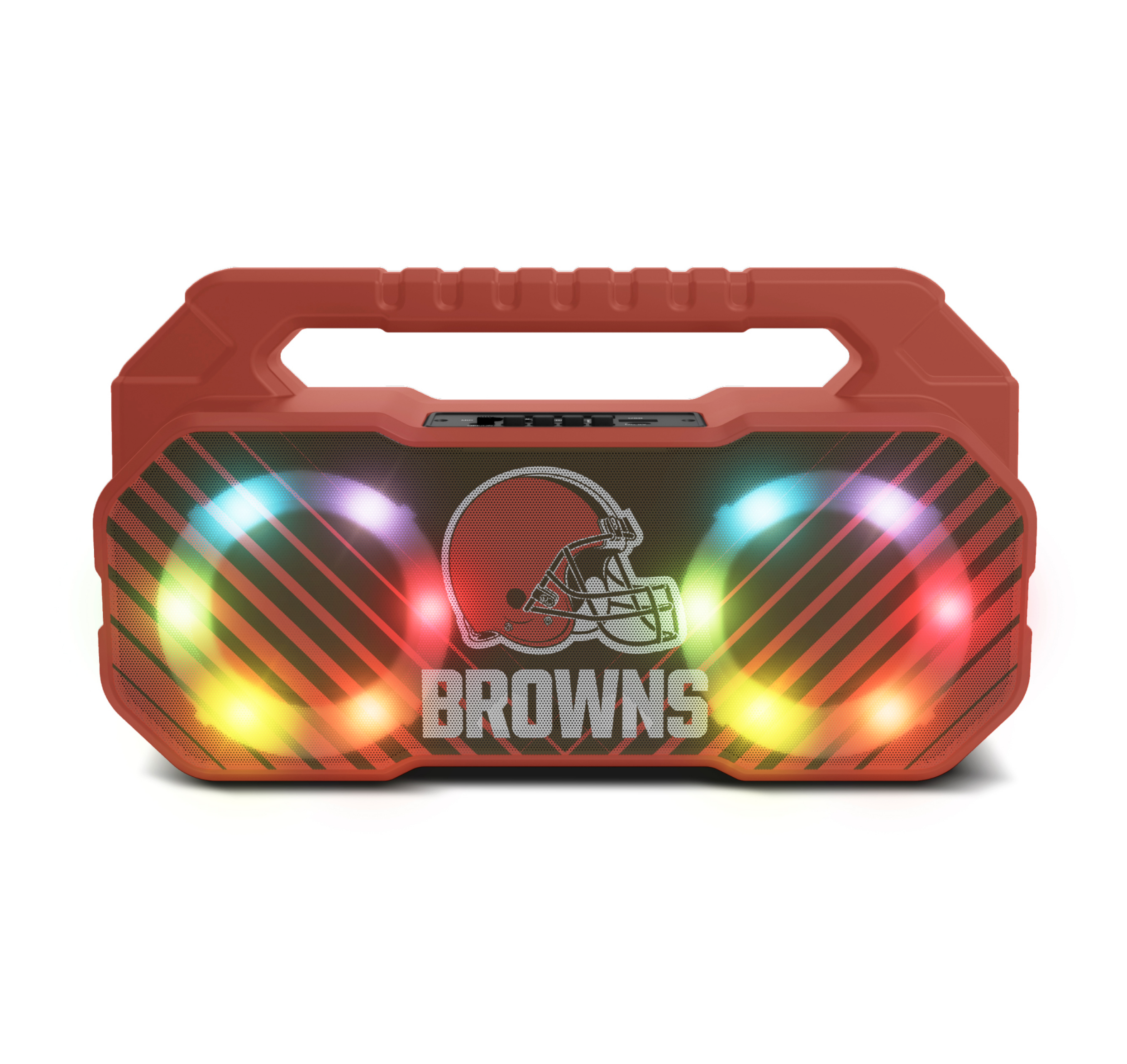 Cleveland Browns Shockbox Bluetooth BOOMBOX Speaker with FM Radio