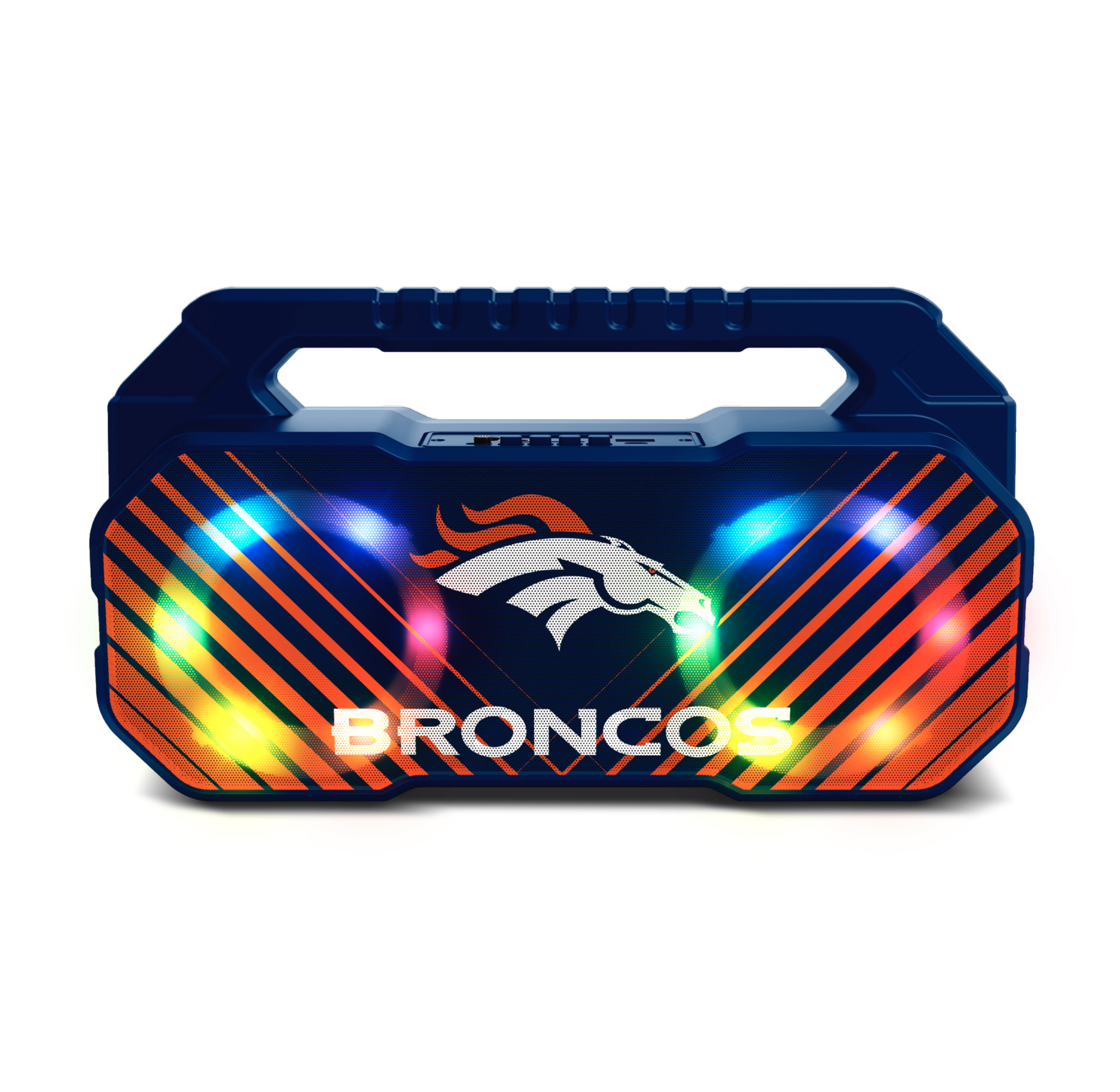 Denver Broncos Shockbox Bluetooth BOOMBOX Speaker with FM Radio