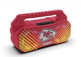 Kansas City Chiefs NFL Shockbox Bluetooth BOOMBOX Speaker with FM Radio