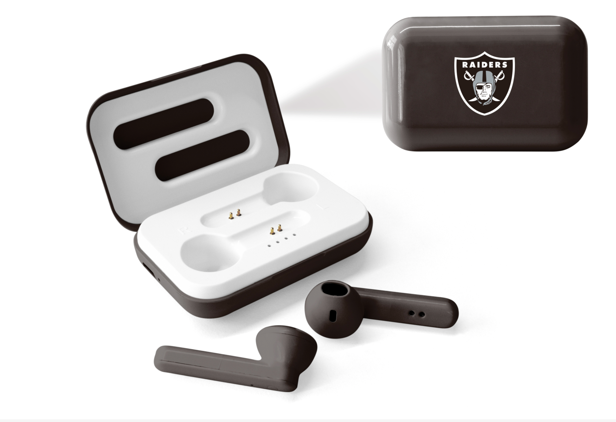 Las Vegas Raiders NFL True Wireless Earbuds