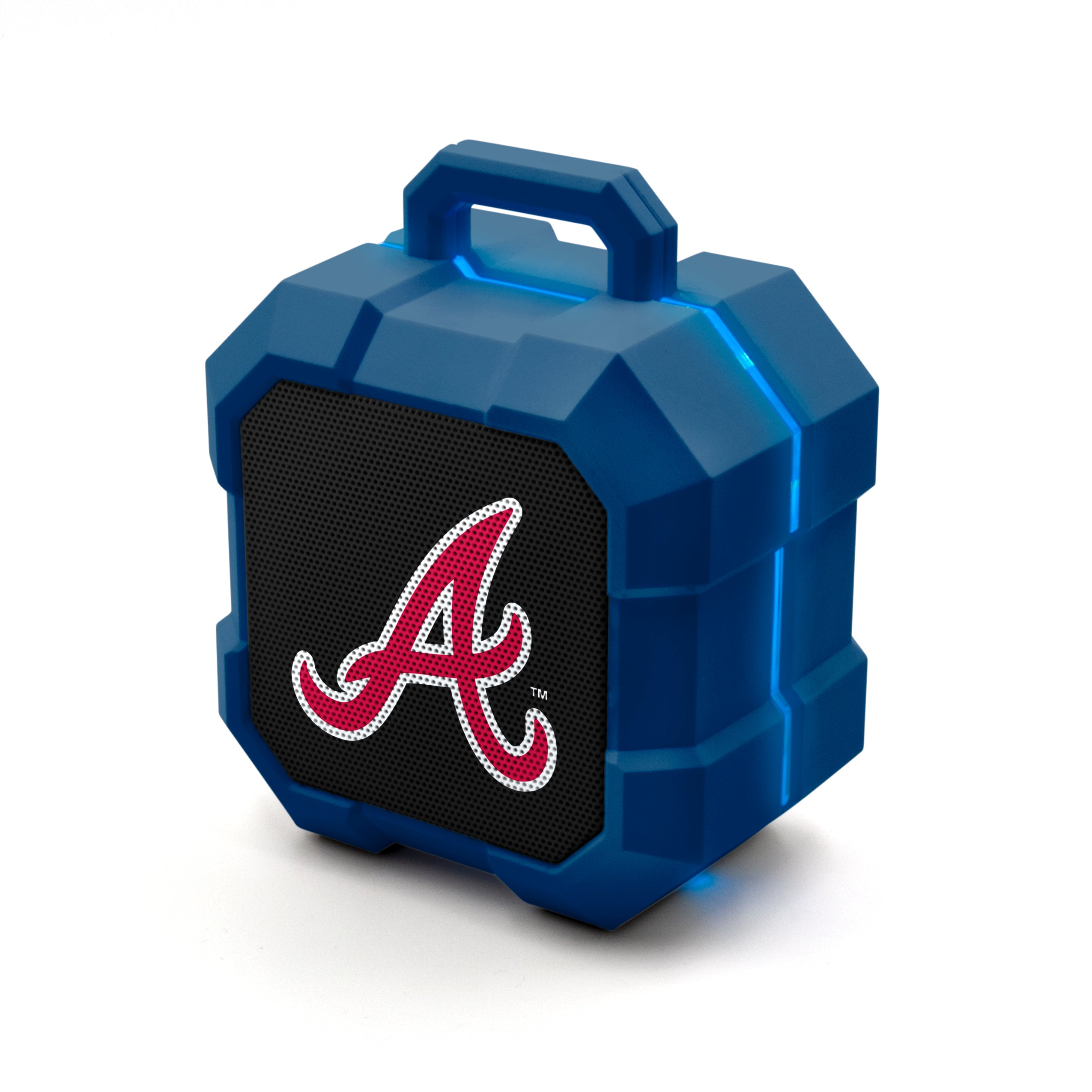 Atlanta Braves  MLB ShockBox LED Bluetooth Speaker