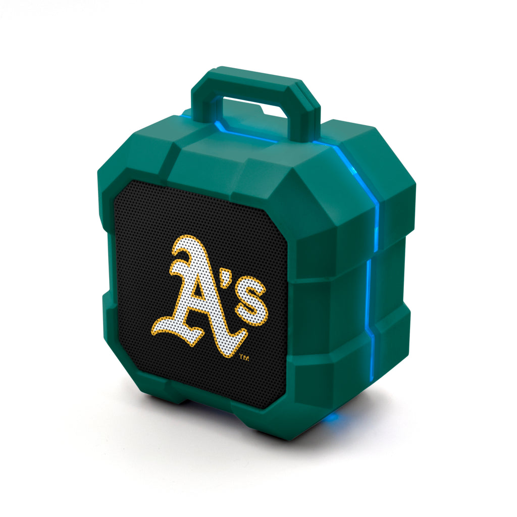 Oakland Athletics MLB ShockBox LED Bluetooth Speaker