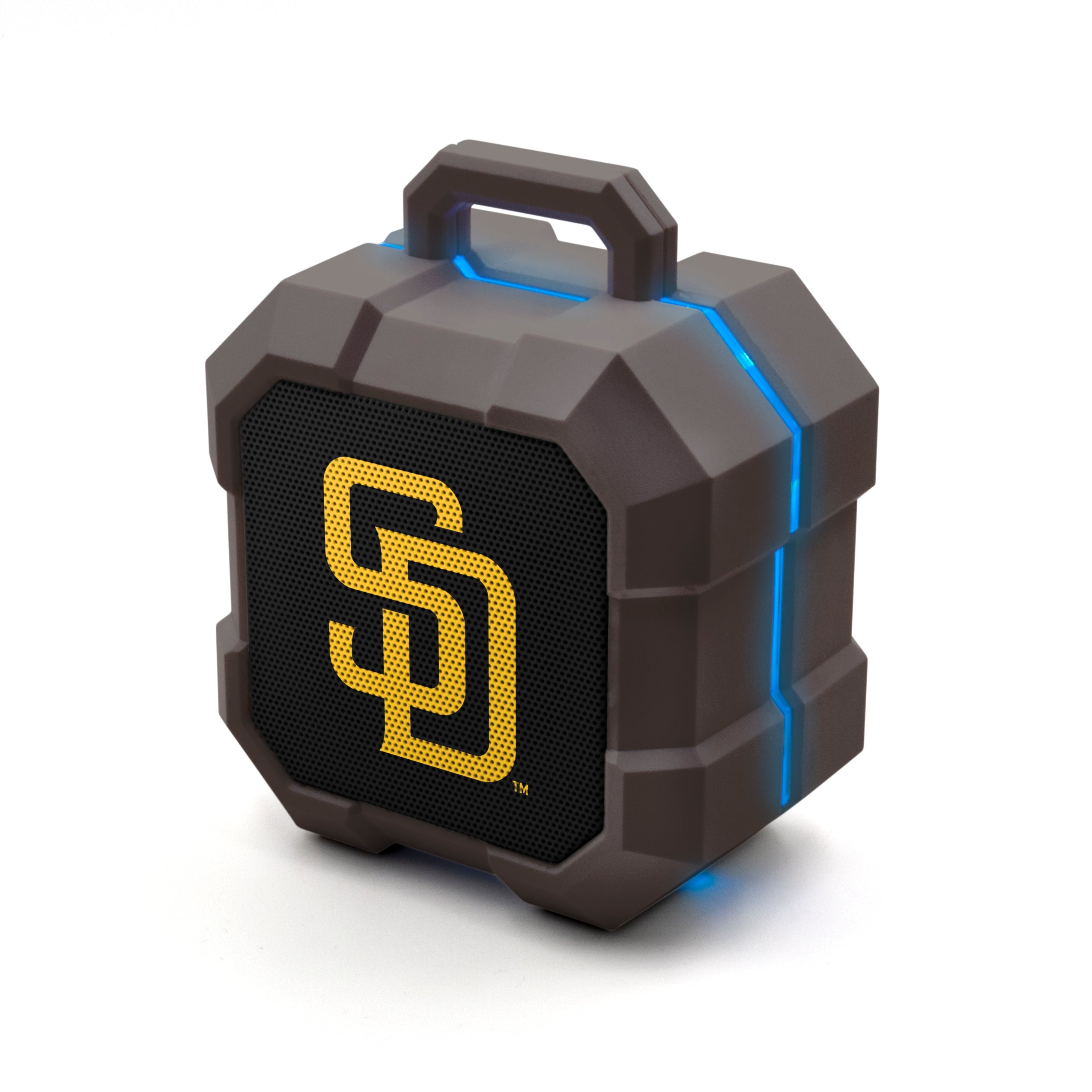 San Diego Padres MLB ShockBox LED Bluetooth Speaker