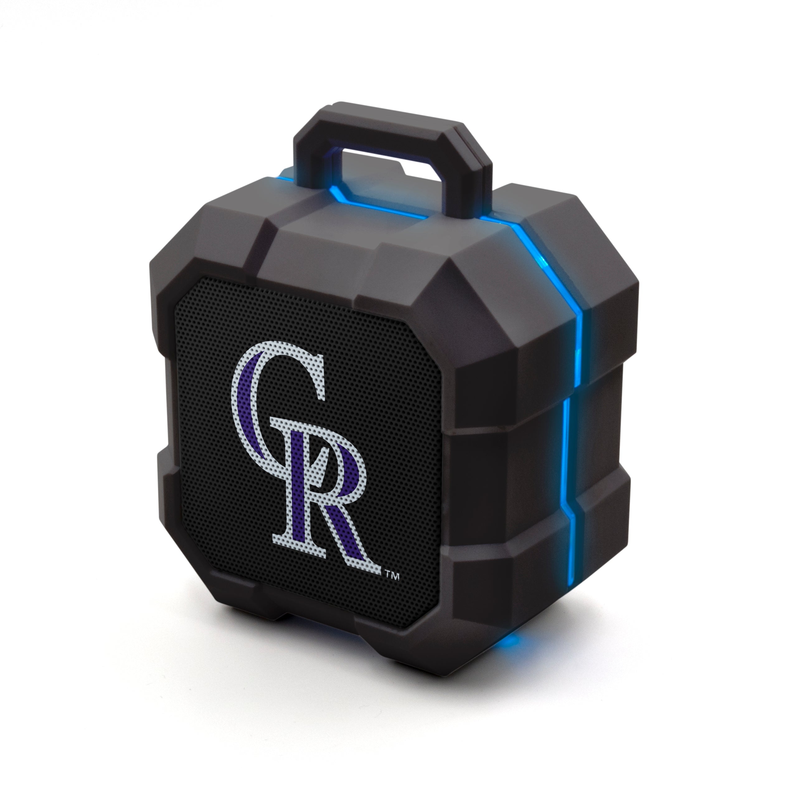 Colorado Rockies  MLB ShockBox LED Bluetooth Speaker