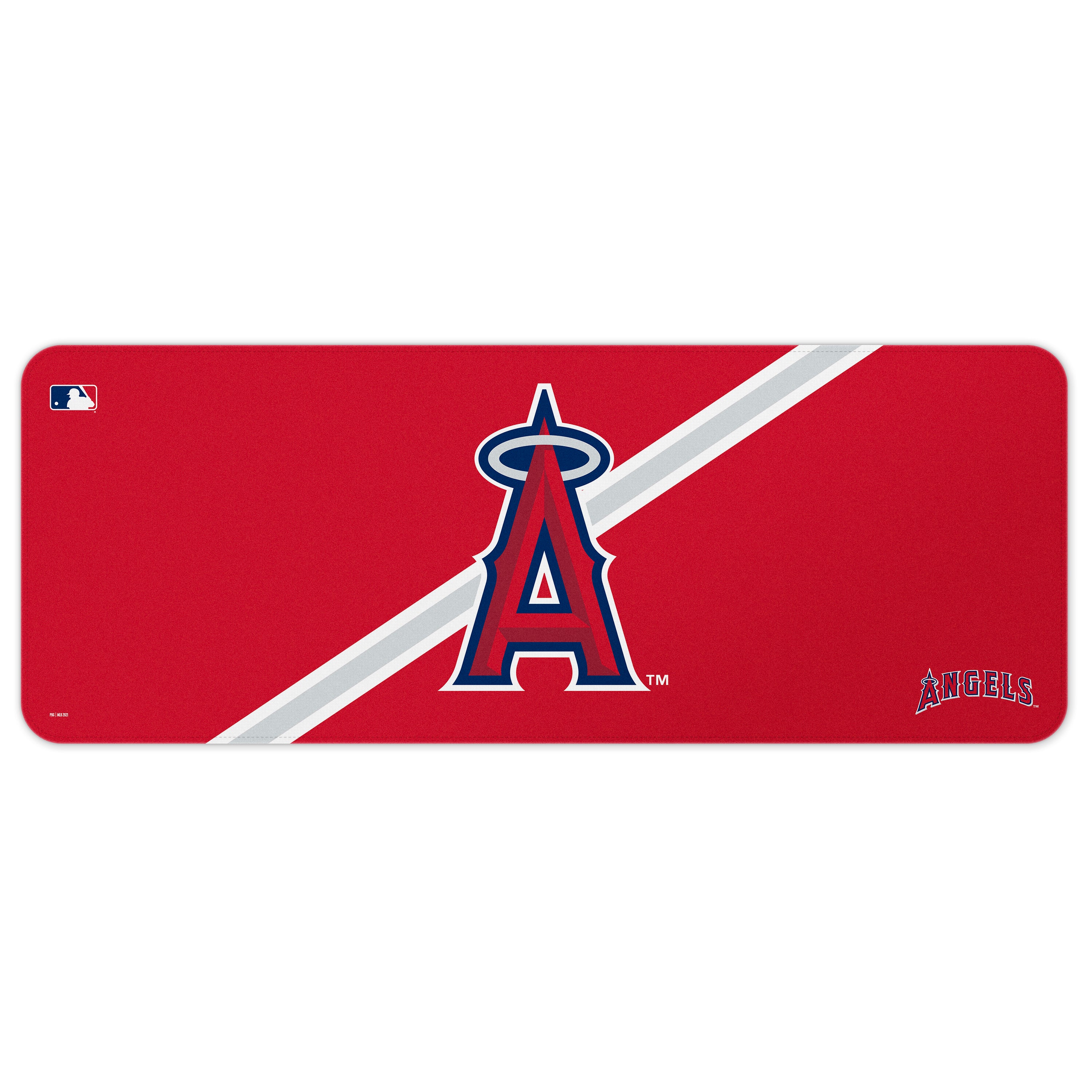 Officially Licensed MLB Logo Series Desk Pad - Boston Red Sox