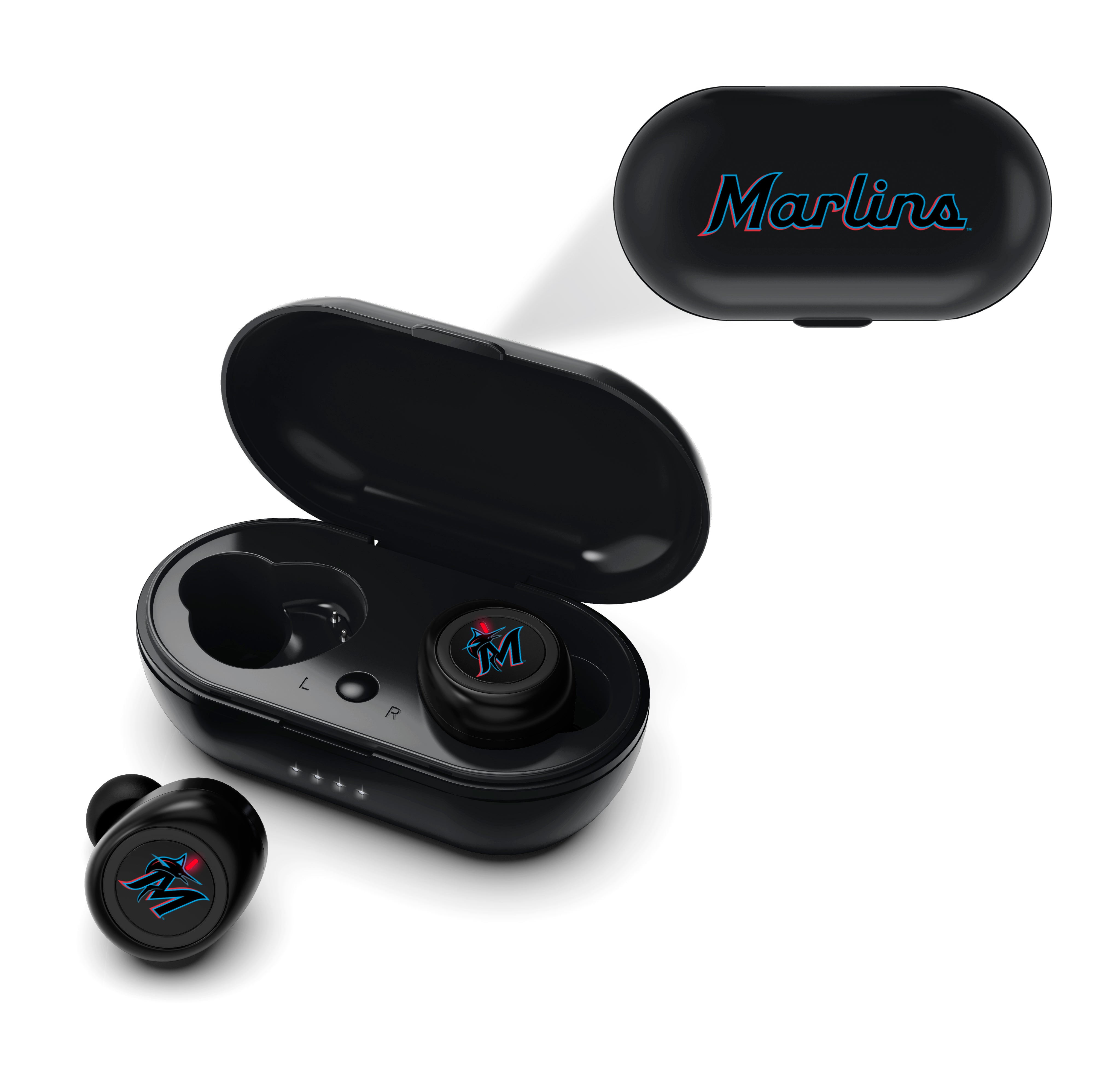 Miami Marlins MLB True Wireless Earbuds