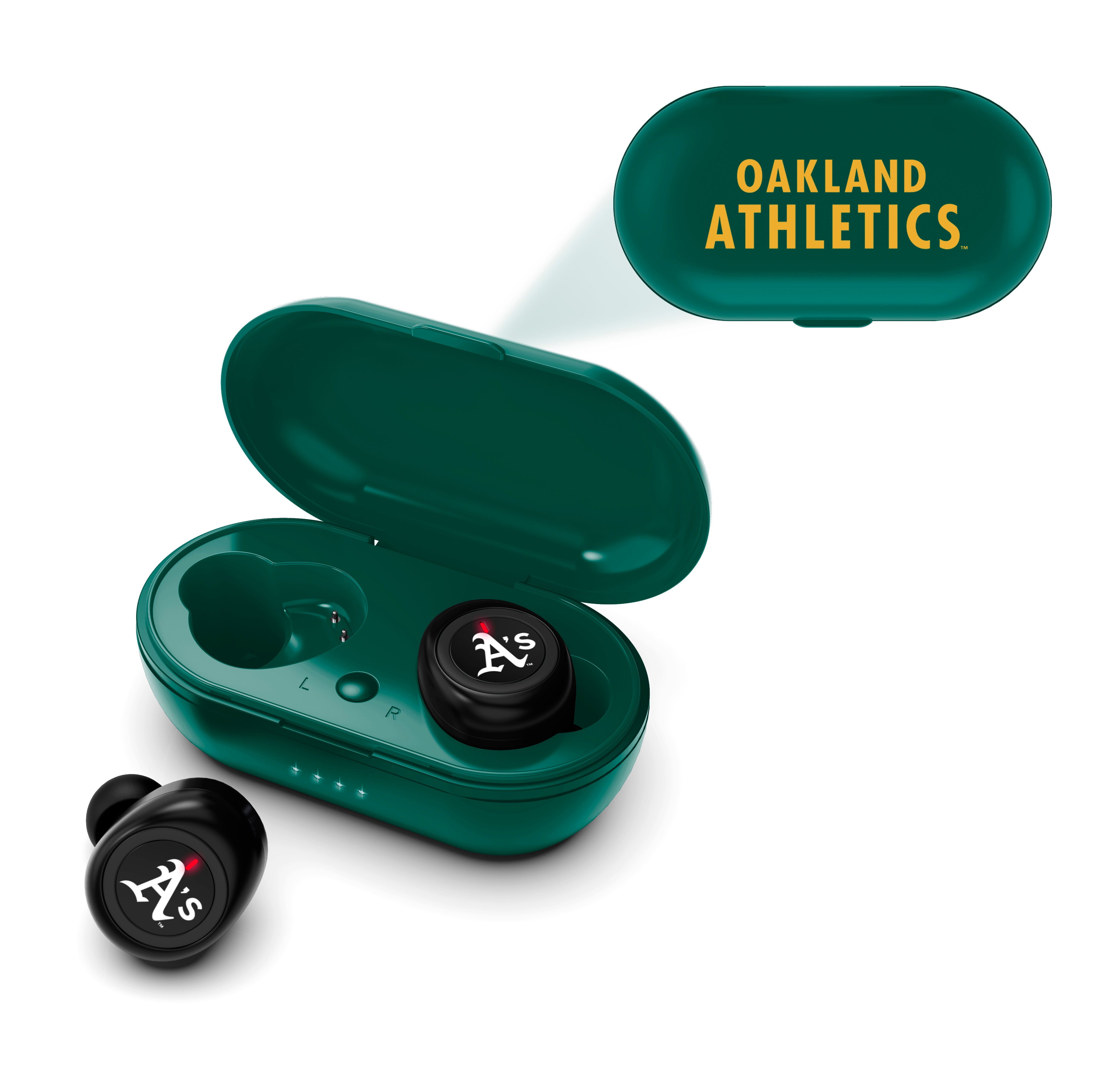 Oakland Athletics MLB True Wireless Earbuds