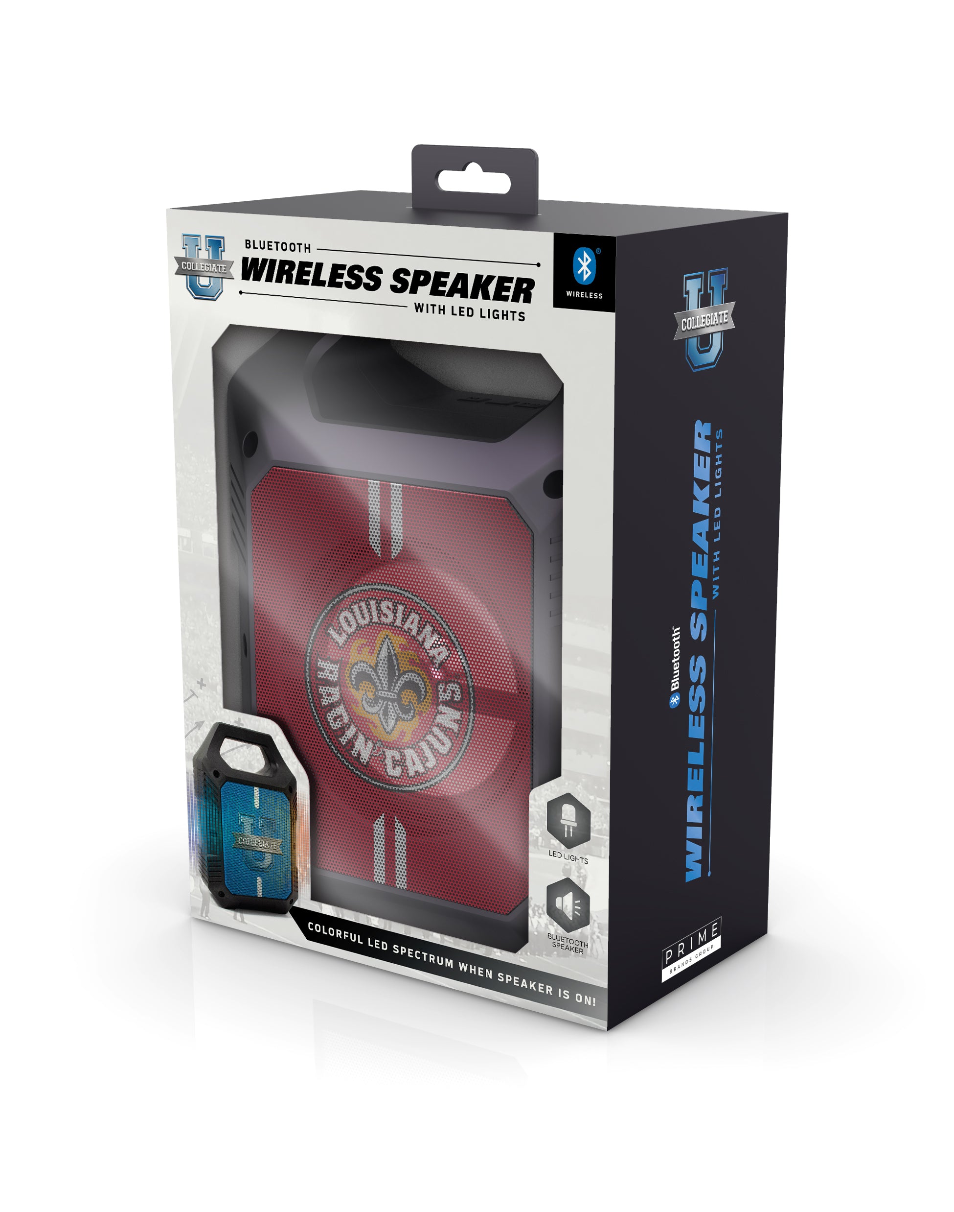 Louisiana Ragin' Cajuns Shockbox XL LED Wireless Bluetooth Speaker