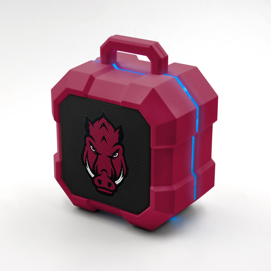 Arkansas Razorbacks ShockBox LED Speaker - Prime Brands Group