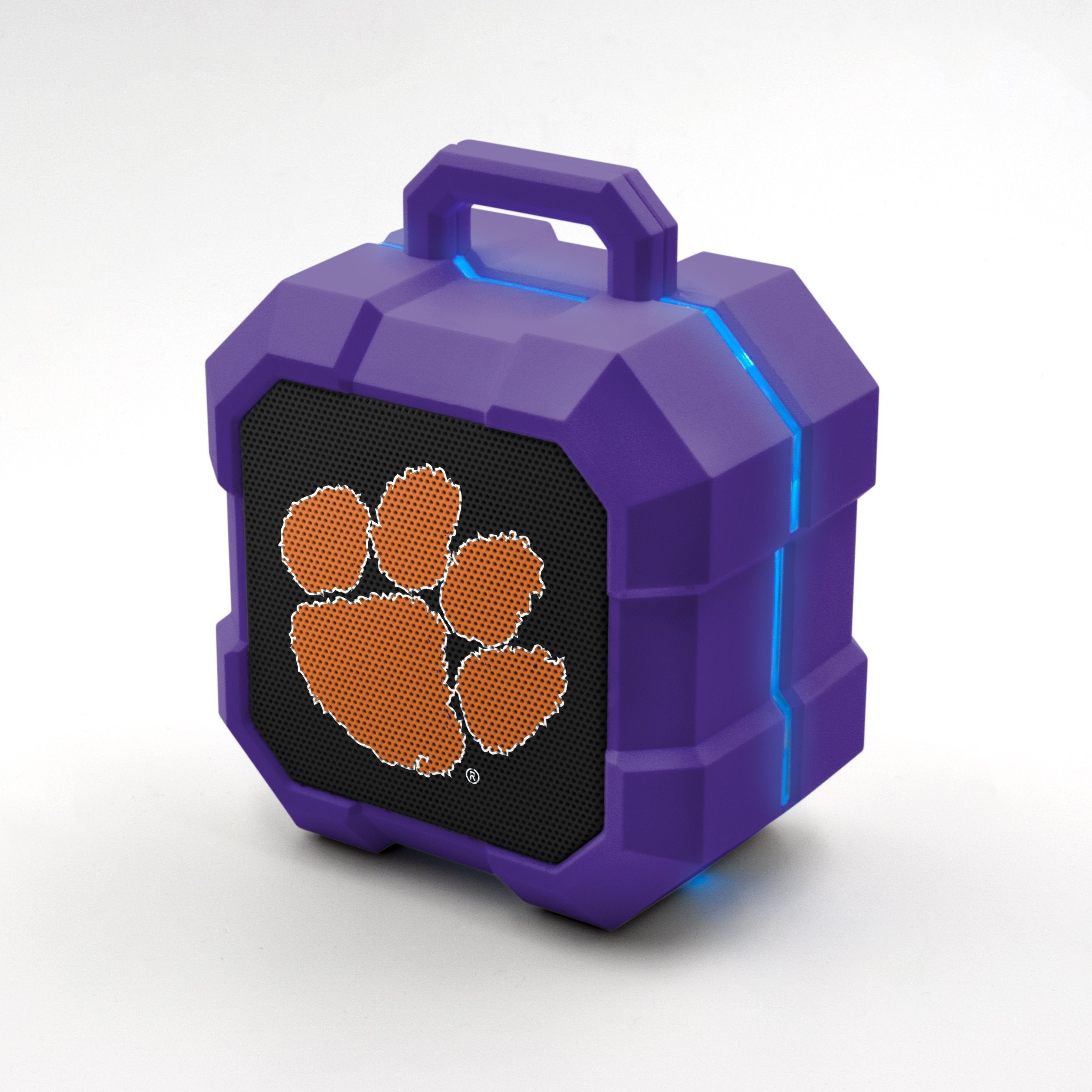 Clemson Tigers ShockBox LED Speaker - Prime Brands Group