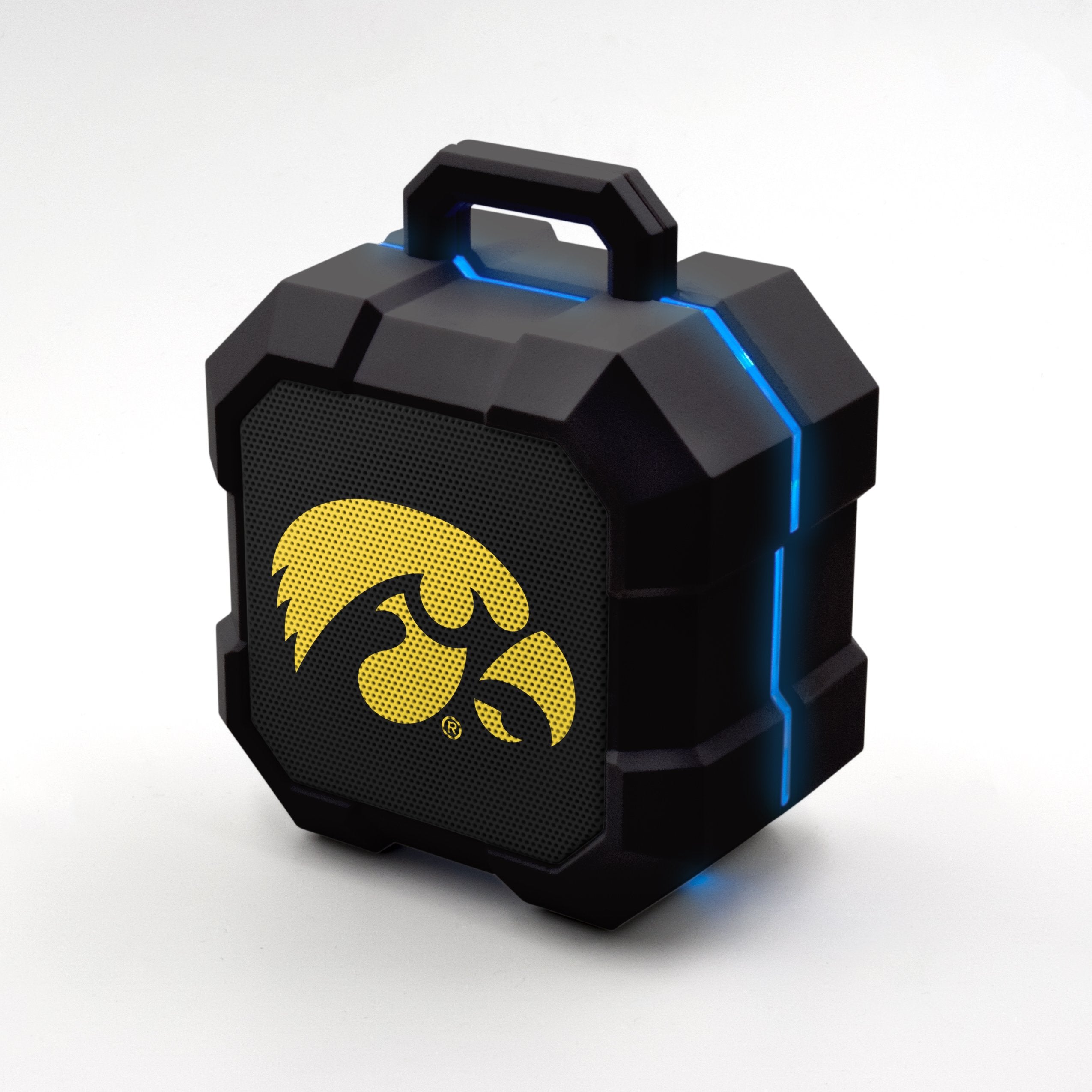 Iowa Hawkeyes ShockBox LED Speaker - Prime Brands Group