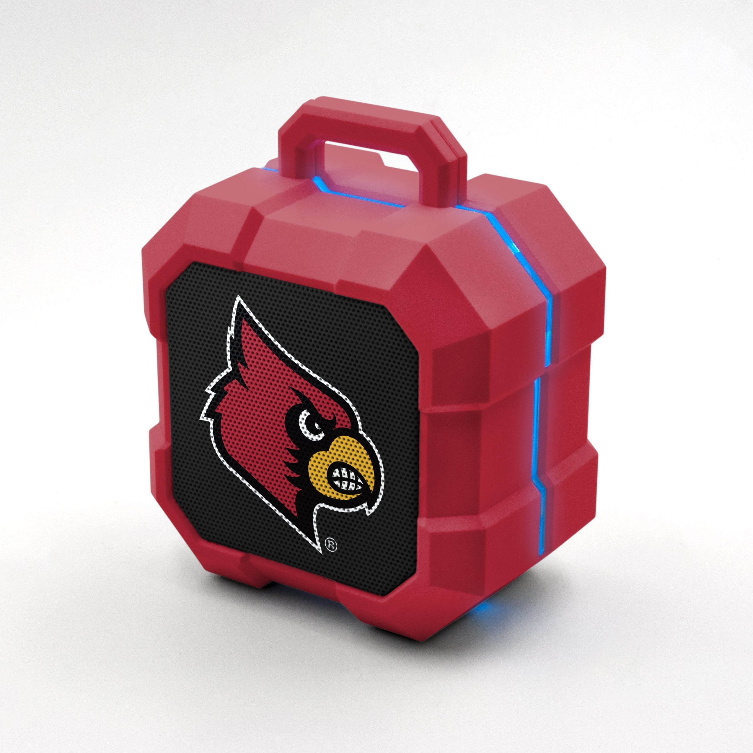 Louisville Cardinals ShockBox LED Speaker - Prime Brands Group